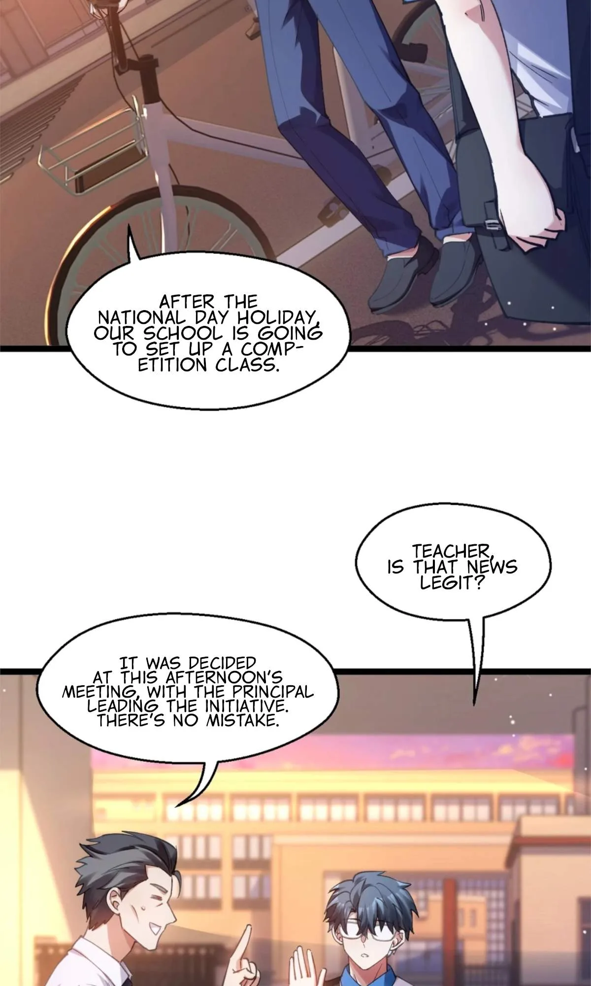 My Academic System Is Making Me Date?! Chapter 36 page 30