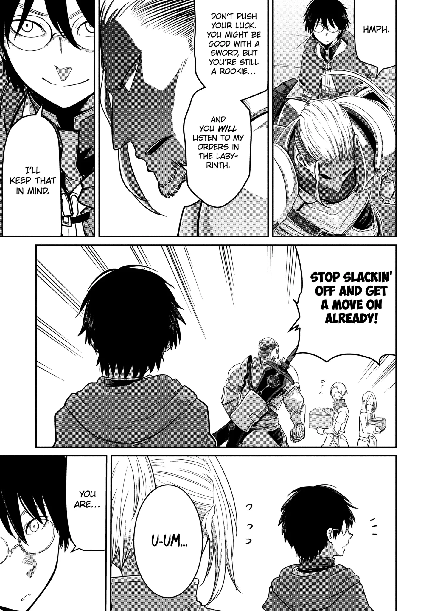My Blade Will Lead the Way! Abandoned in a Labyrinth as a Directionally Challenged S-Rank Swordsman Chapter 1.1 page 9