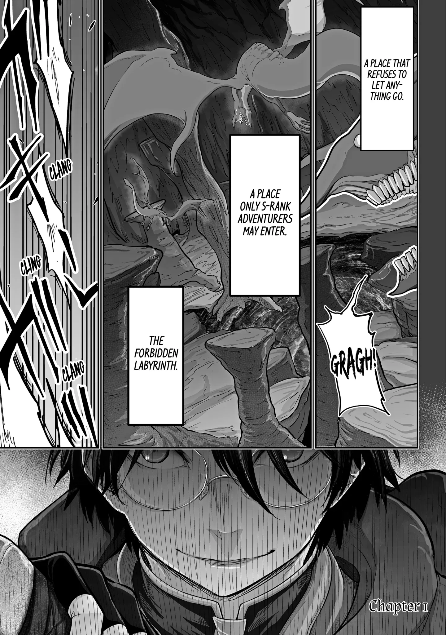 My Blade Will Lead the Way! Abandoned in a Labyrinth as a Directionally Challenged S-Rank Swordsman Chapter 1.1 page 1