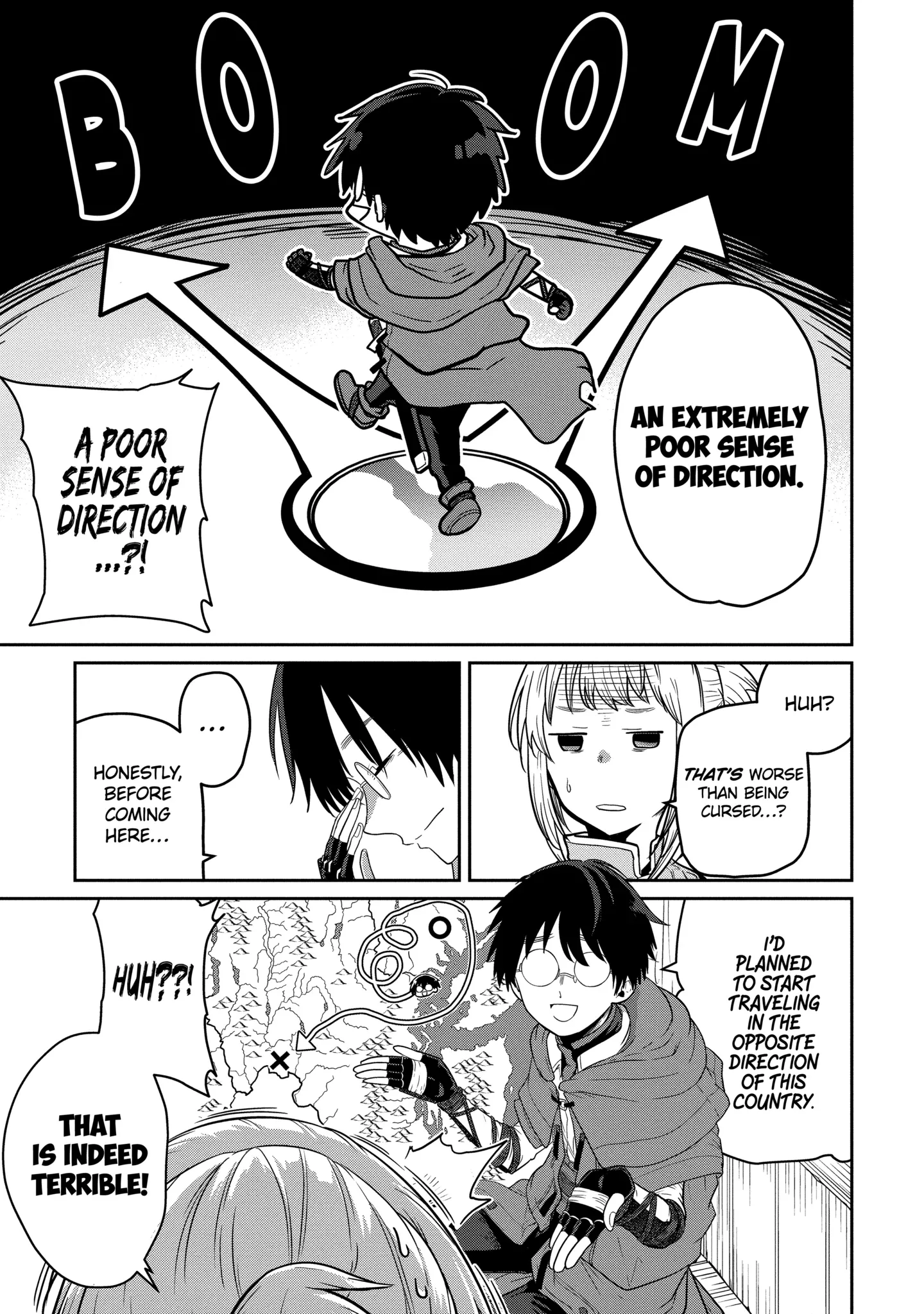 My Blade Will Lead the Way! Abandoned in a Labyrinth as a Directionally Challenged S-Rank Swordsman Chapter 1.2 page 11