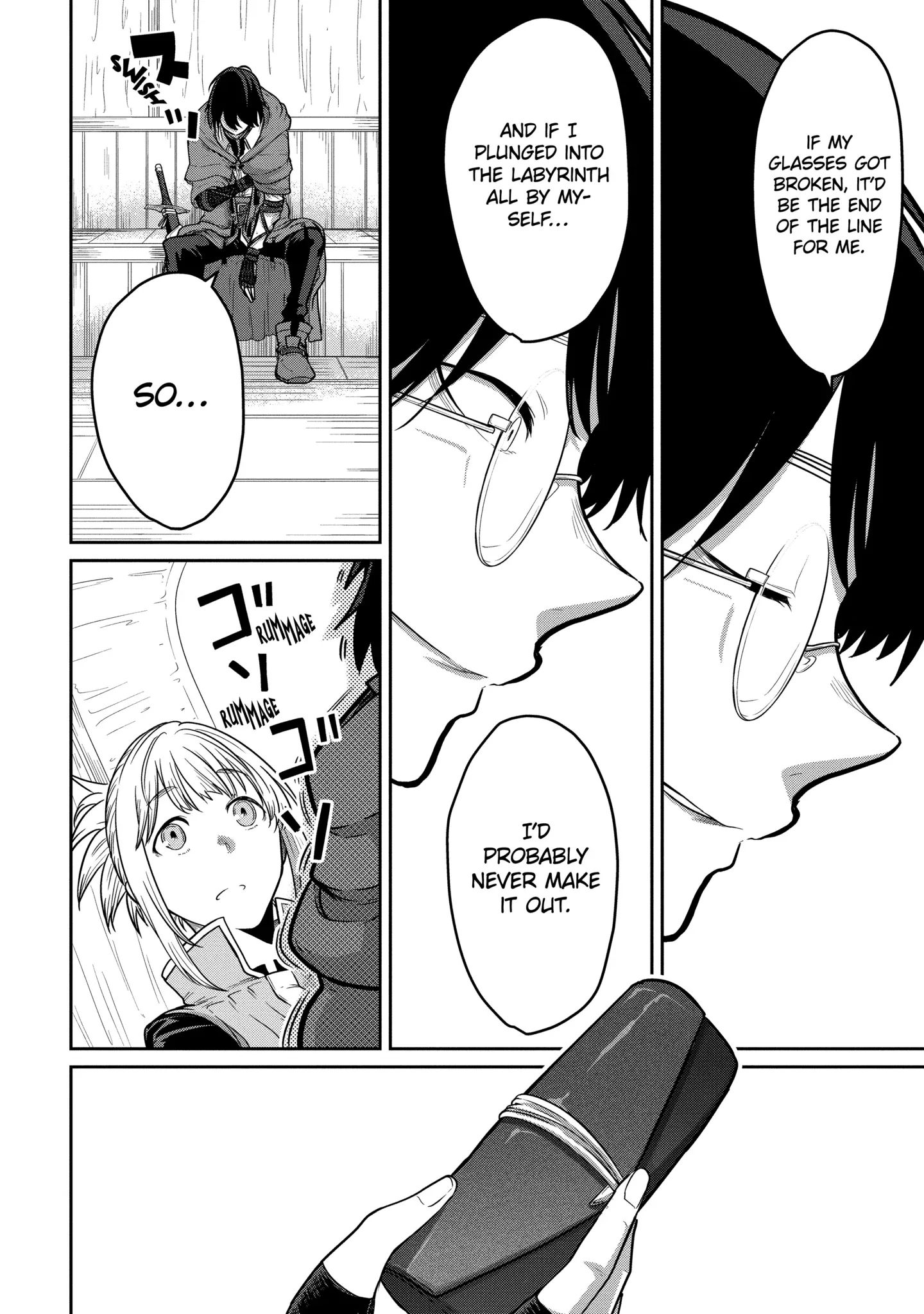My Blade Will Lead the Way! Abandoned in a Labyrinth as a Directionally Challenged S-Rank Swordsman Chapter 1.2 page 12