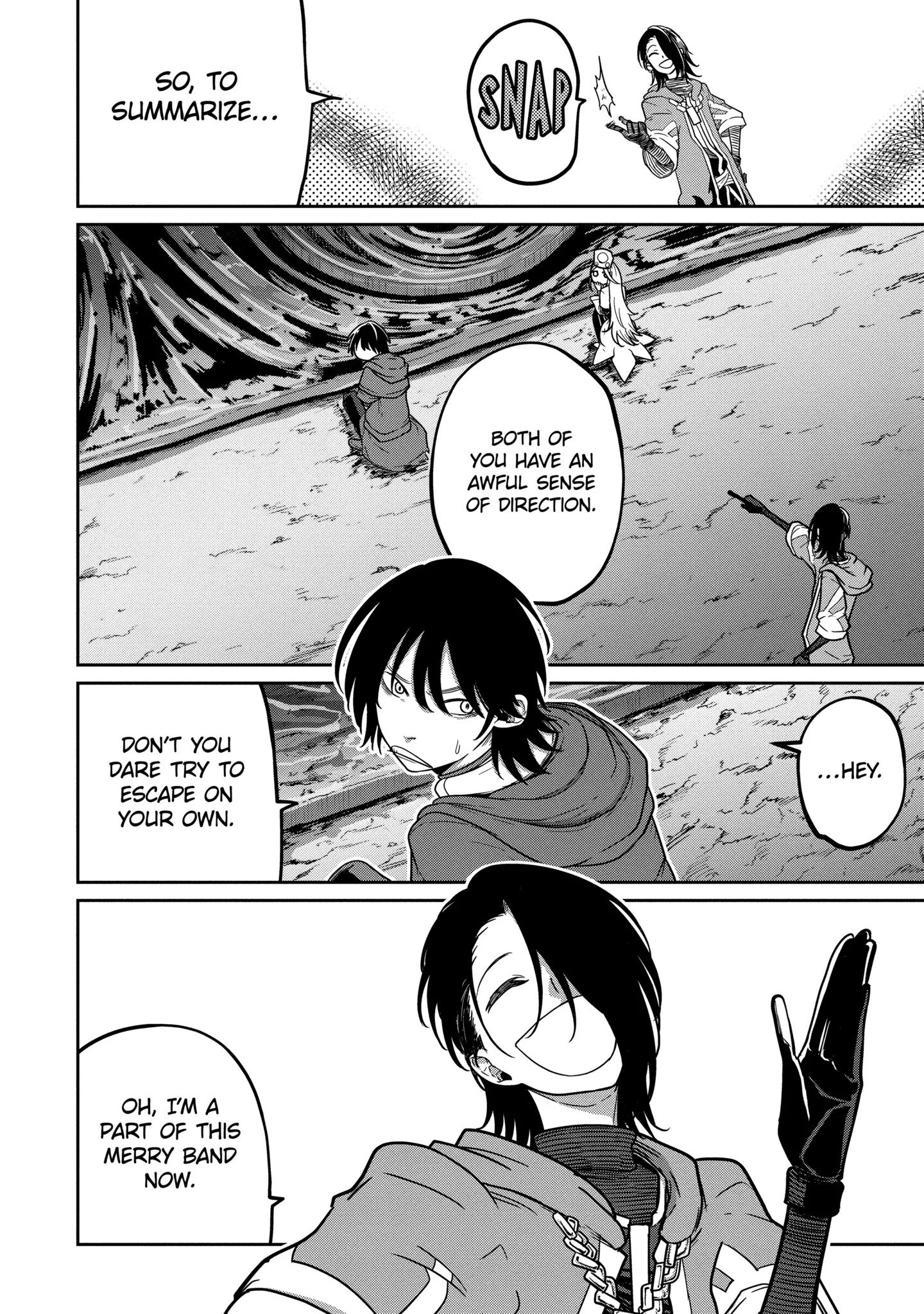 My Blade Will Lead the Way! Abandoned in a Labyrinth as a Directionally Challenged S-Rank Swordsman Chapter 14.1 page 2