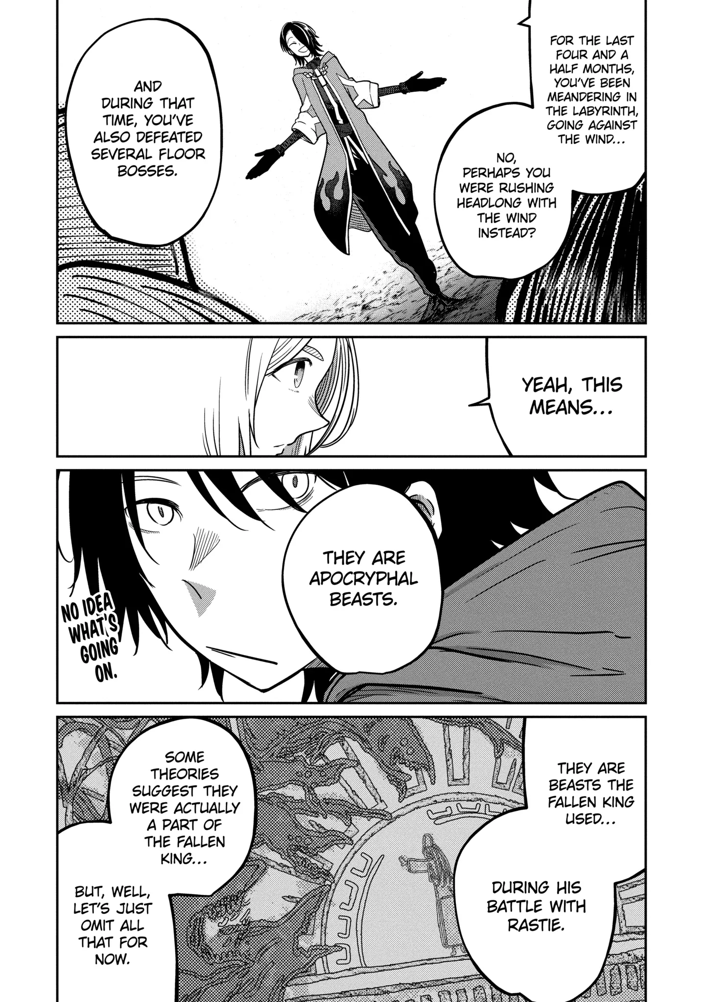 My Blade Will Lead the Way! Abandoned in a Labyrinth as a Directionally Challenged S-Rank Swordsman Chapter 14.1 page 3