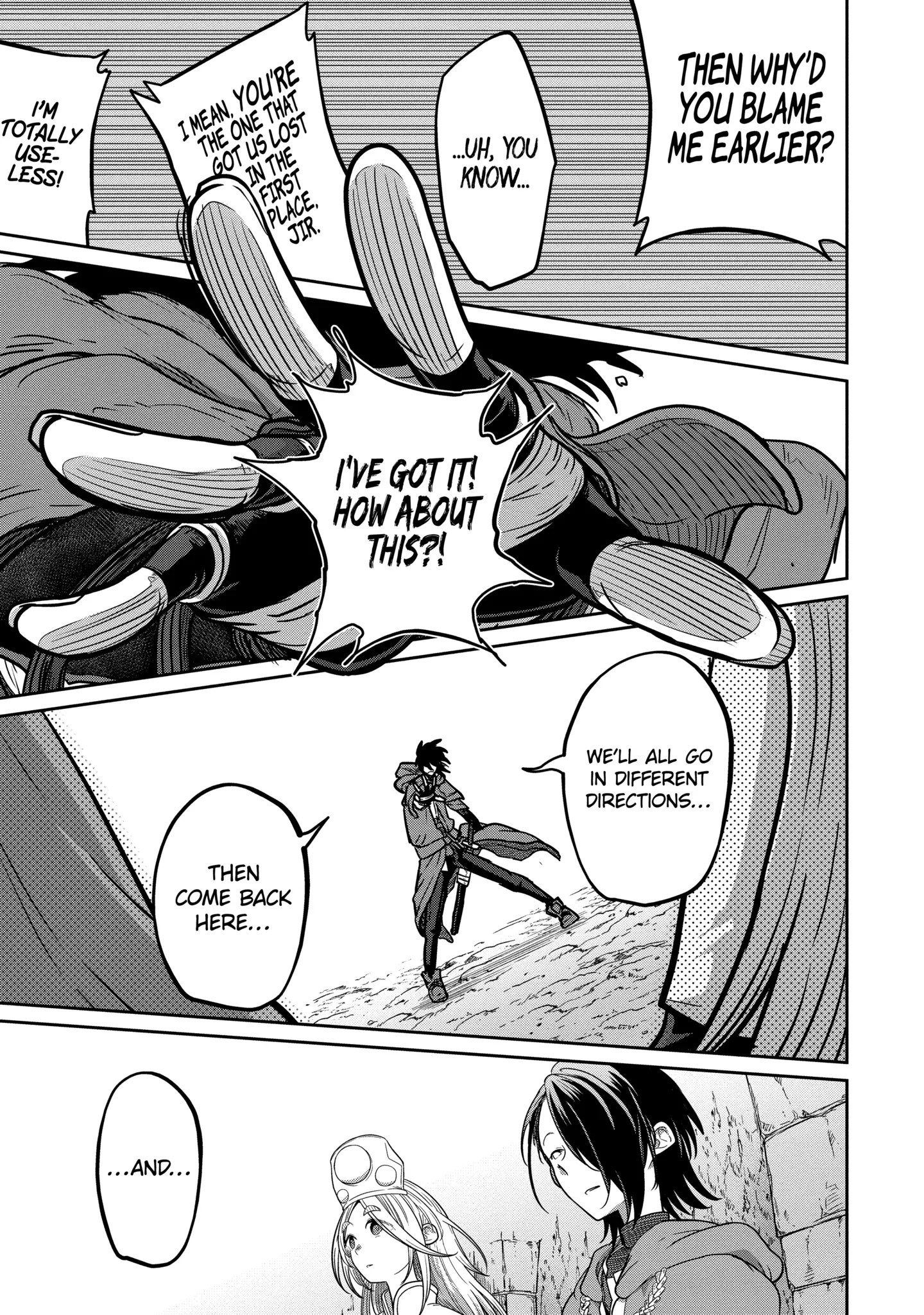 My Blade Will Lead the Way! Abandoned in a Labyrinth as a Directionally Challenged S-Rank Swordsman Chapter 14.2 page 11