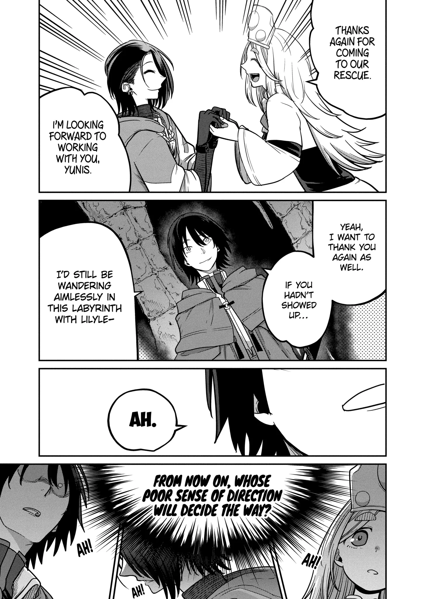 My Blade Will Lead the Way! Abandoned in a Labyrinth as a Directionally Challenged S-Rank Swordsman Chapter 14.2 page 7