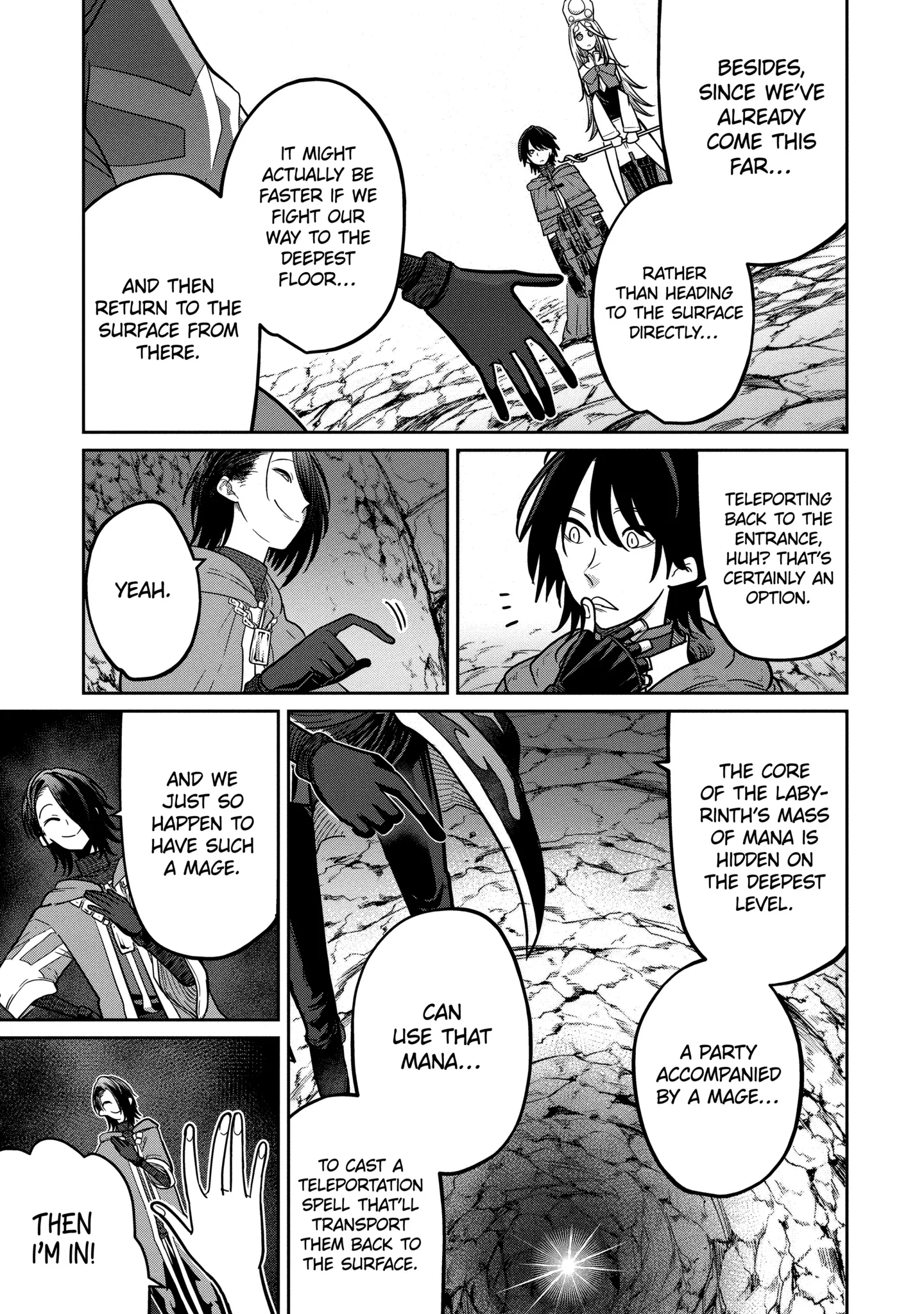 My Blade Will Lead the Way! Abandoned in a Labyrinth as a Directionally Challenged S-Rank Swordsman Chapter 14.2 page 3