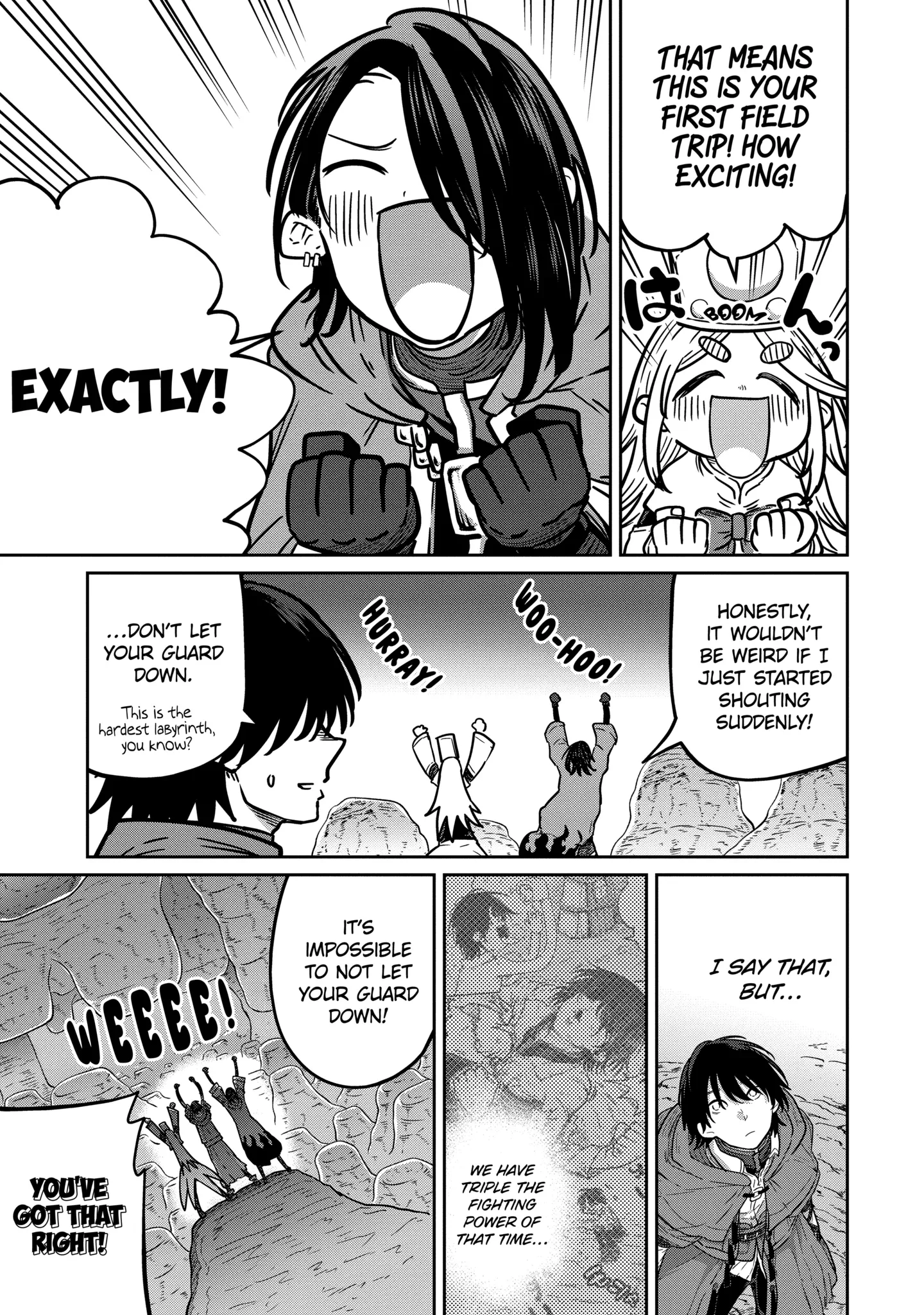 My Blade Will Lead the Way! Abandoned in a Labyrinth as a Directionally Challenged S-Rank Swordsman Chapter 15.1 page 10