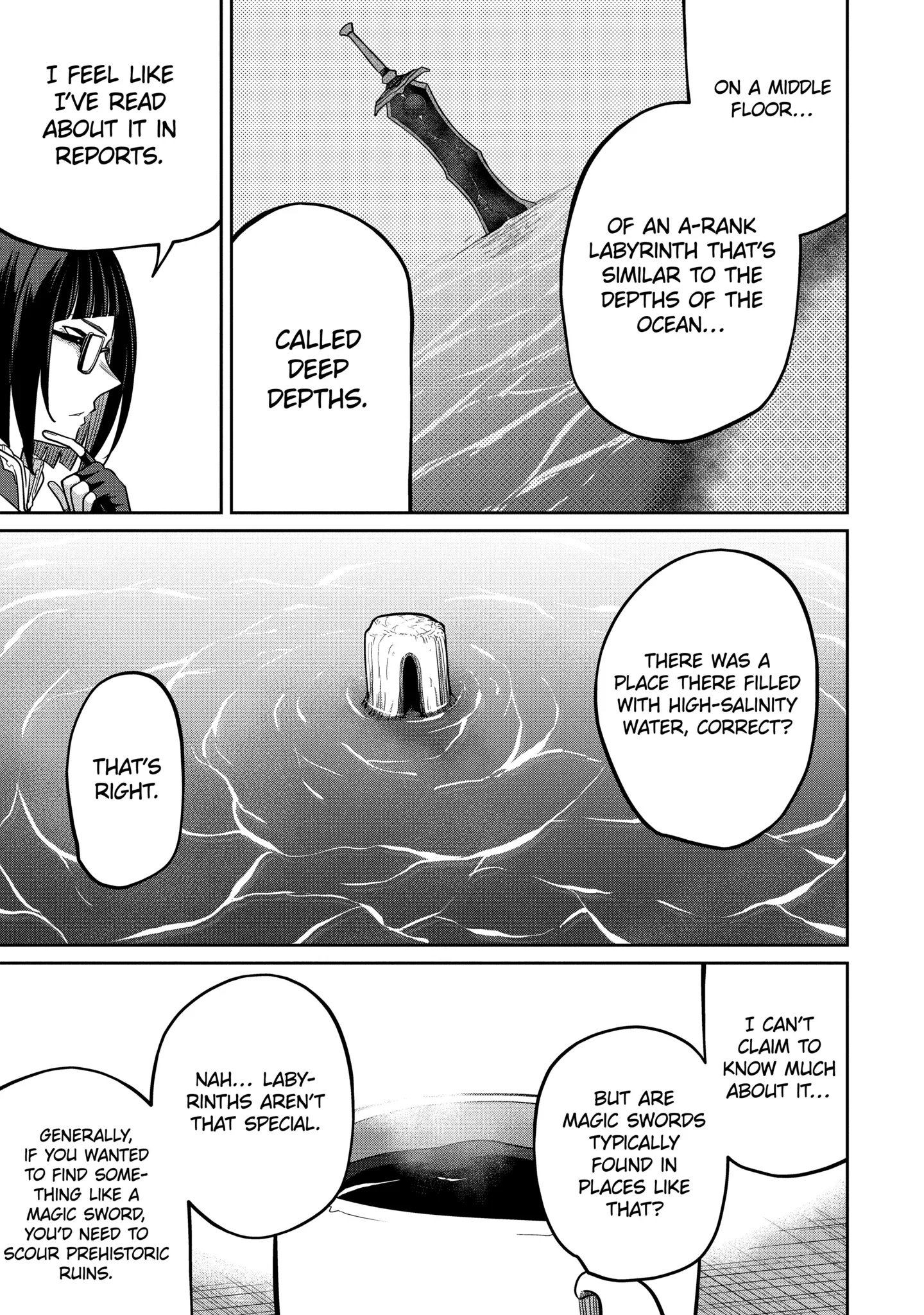 My Blade Will Lead the Way! Abandoned in a Labyrinth as a Directionally Challenged S-Rank Swordsman Chapter 16.1 page 5