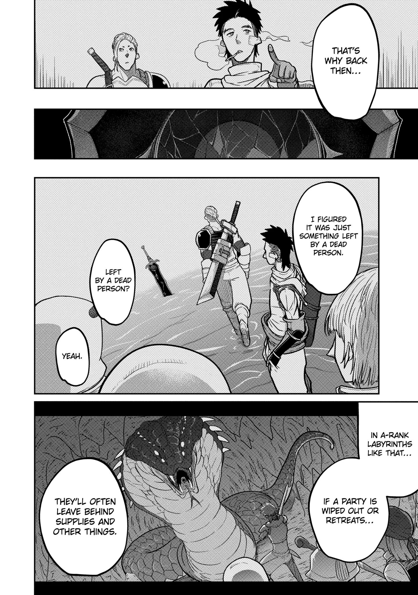 My Blade Will Lead the Way! Abandoned in a Labyrinth as a Directionally Challenged S-Rank Swordsman Chapter 16.1 page 6