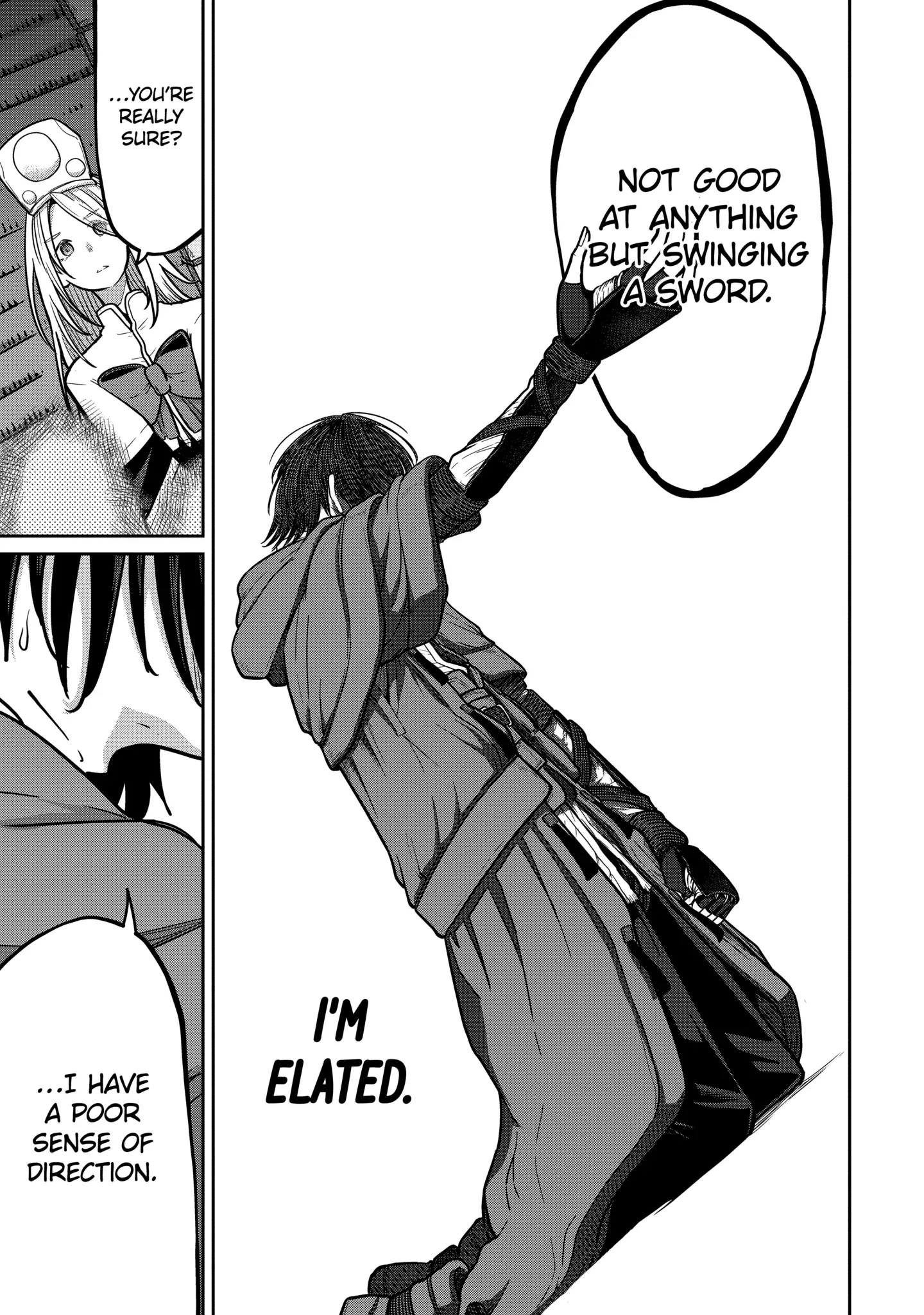 My Blade Will Lead the Way! Abandoned in a Labyrinth as a Directionally Challenged S-Rank Swordsman Chapter 19.2 page 9