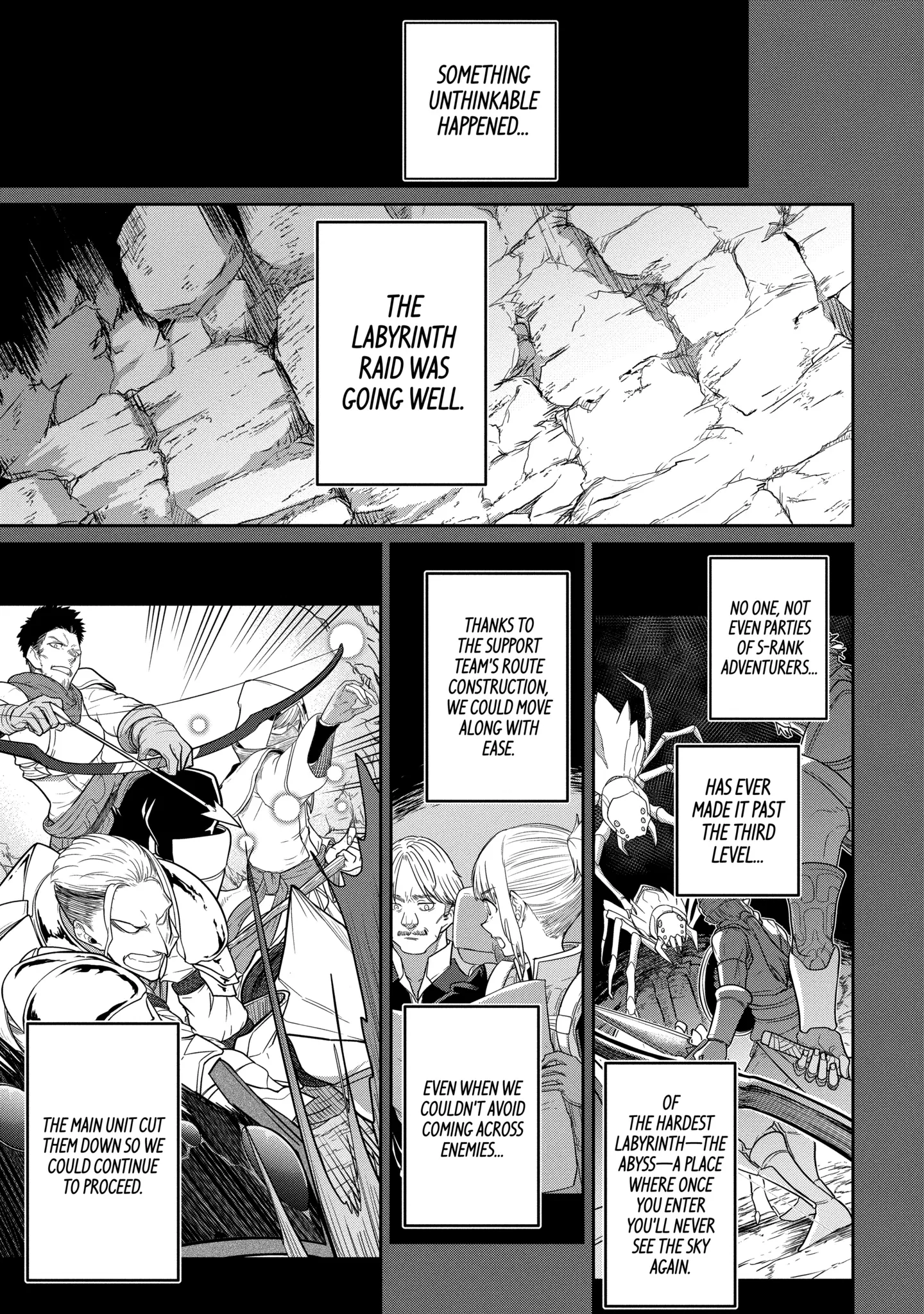 My Blade Will Lead the Way! Abandoned in a Labyrinth as a Directionally Challenged S-Rank Swordsman Chapter 2.1 page 1