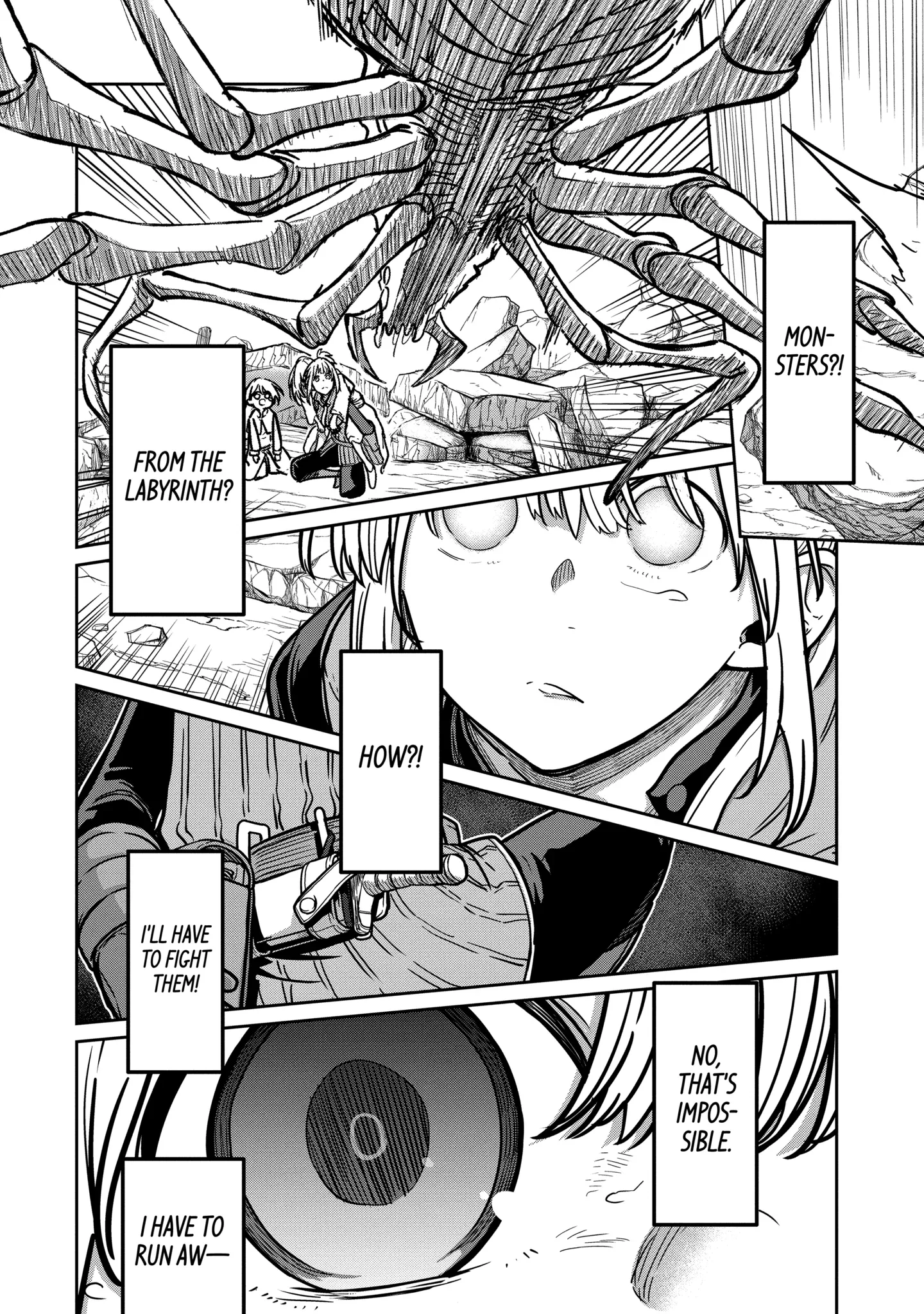 My Blade Will Lead the Way! Abandoned in a Labyrinth as a Directionally Challenged S-Rank Swordsman Chapter 20.1 page 10