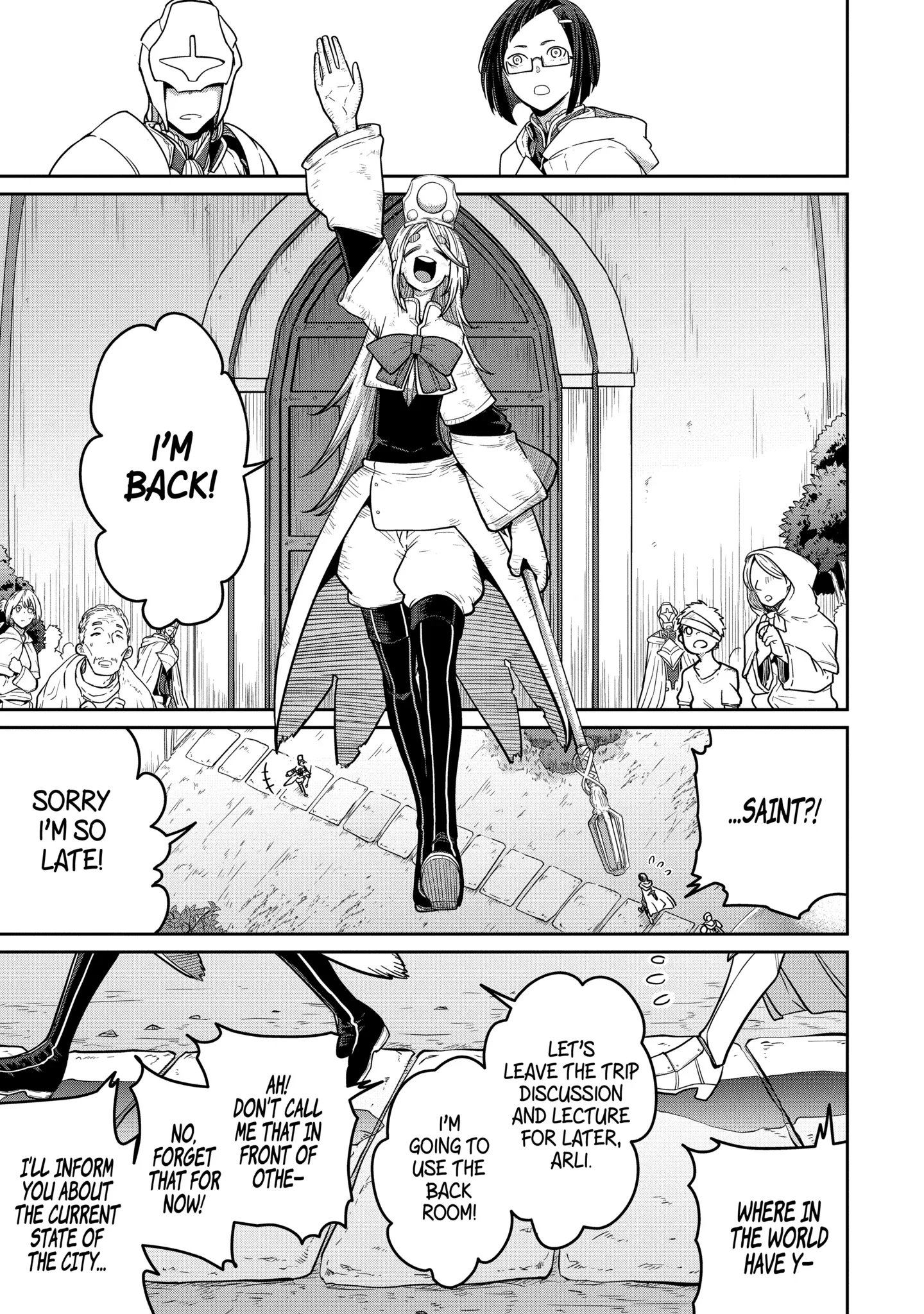 My Blade Will Lead the Way! Abandoned in a Labyrinth as a Directionally Challenged S-Rank Swordsman Chapter 22.1 page 5