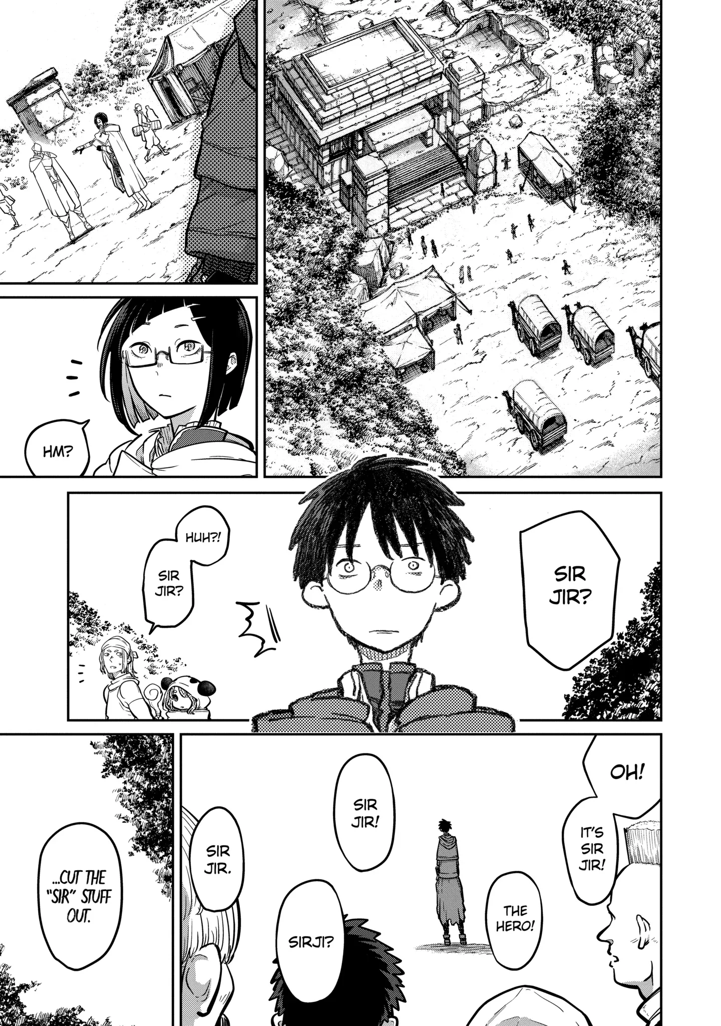 My Blade Will Lead the Way! Abandoned in a Labyrinth as a Directionally Challenged S-Rank Swordsman Chapter 24.3 page 1
