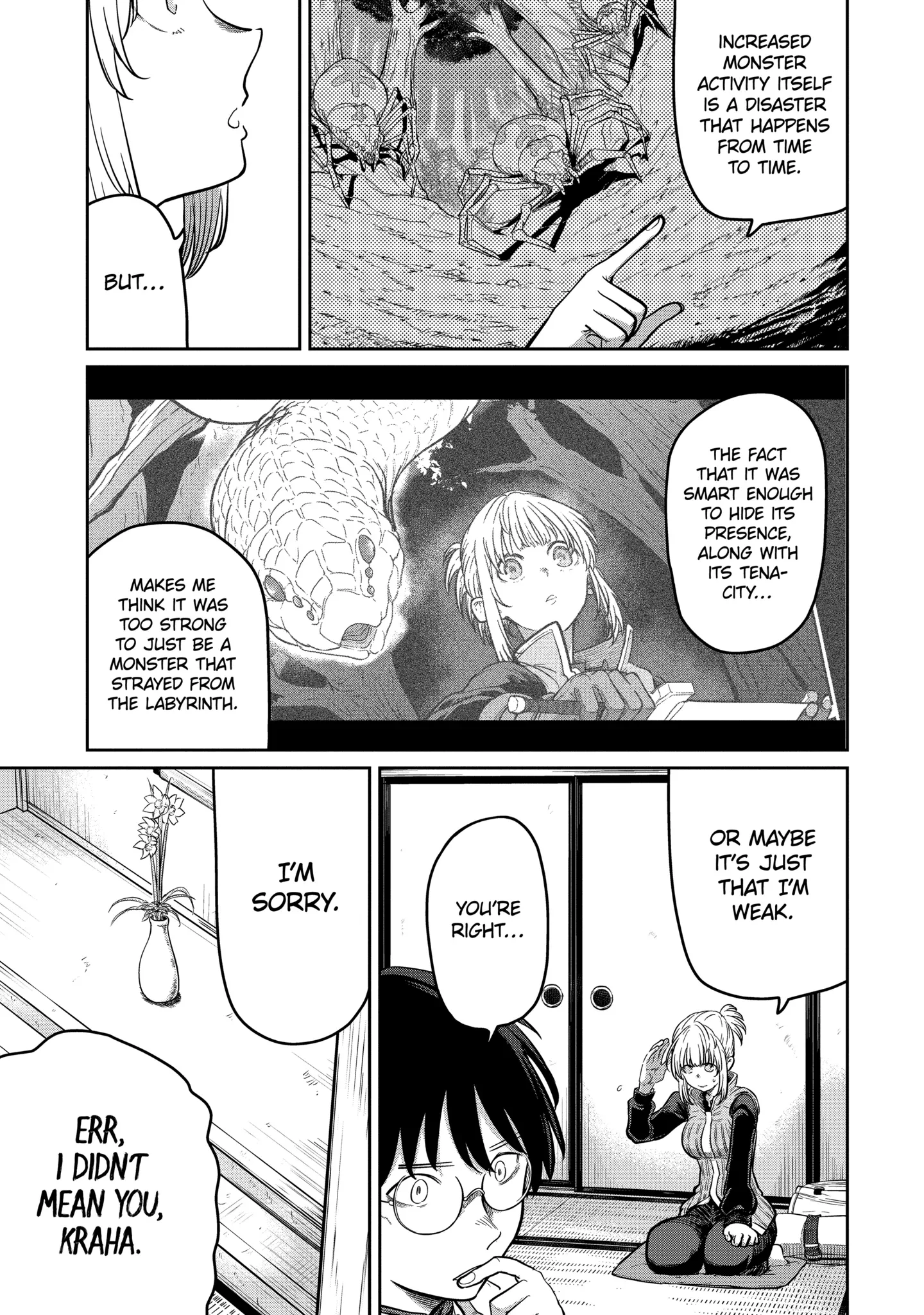 My Blade Will Lead the Way! Abandoned in a Labyrinth as a Directionally Challenged S-Rank Swordsman Chapter 27.1 page 9