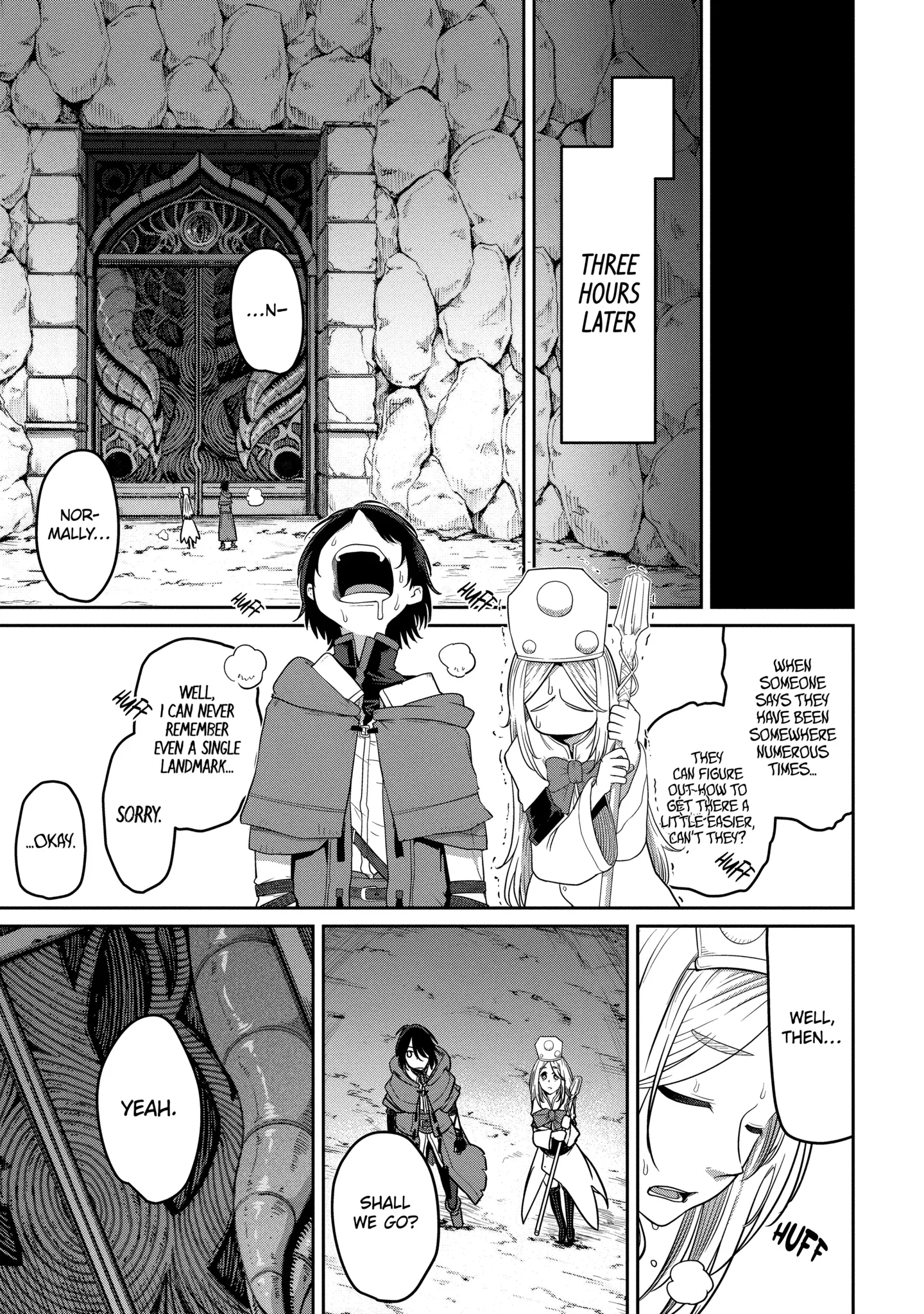 My Blade Will Lead the Way! Abandoned in a Labyrinth as a Directionally Challenged S-Rank Swordsman Chapter 6.2 page 3