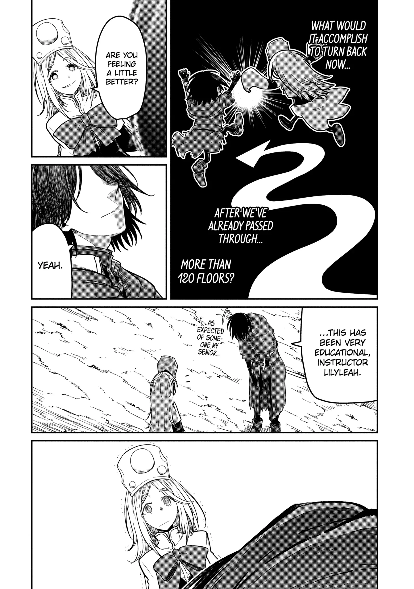 My Blade Will Lead the Way! Abandoned in a Labyrinth as a Directionally Challenged S-Rank Swordsman Chapter 8.2 page 8
