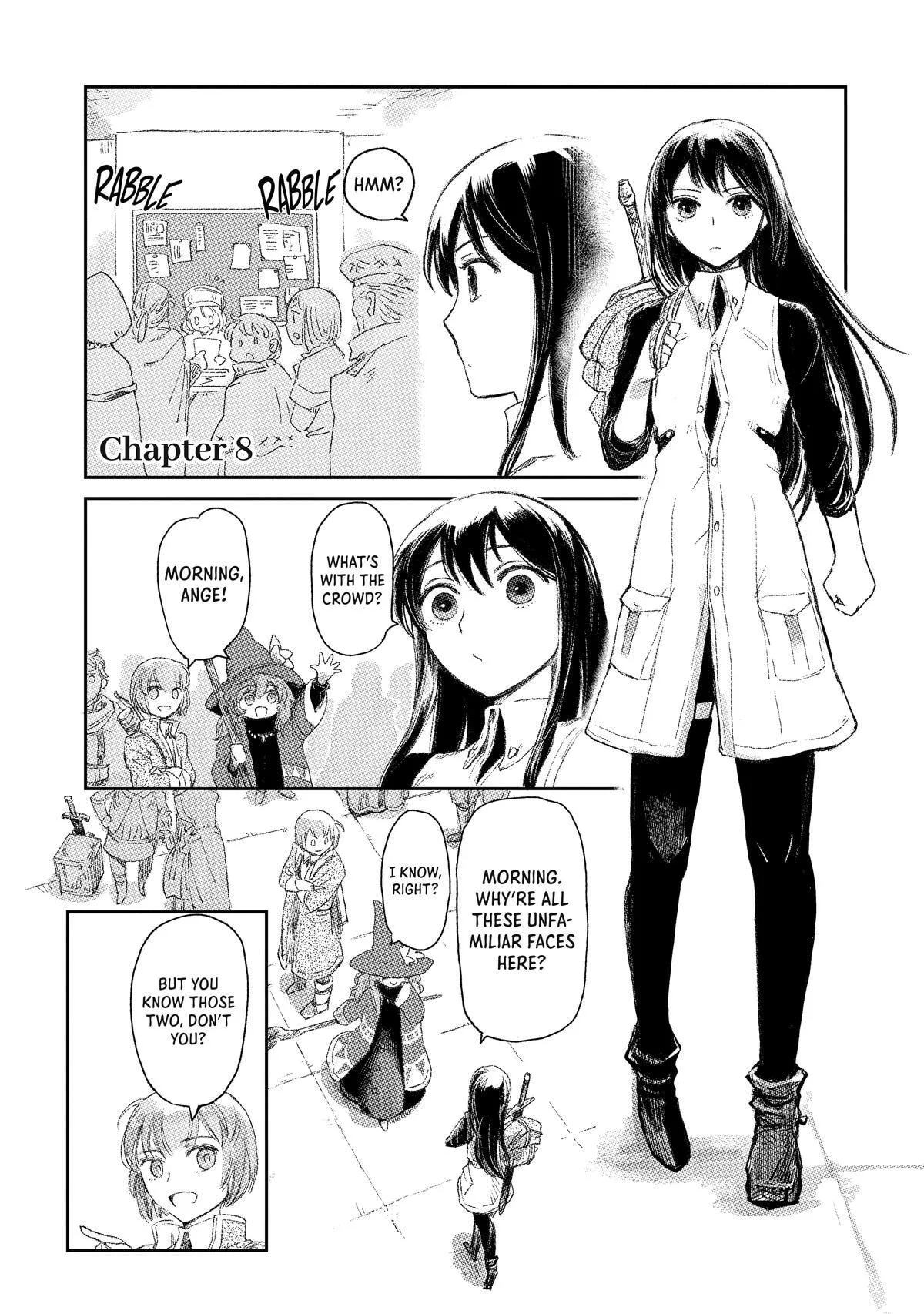 My Daughter Left the Nest and Returned an S-Rank Adventurer: The Black-Haired Valkyrie Chapter 8 page 1
