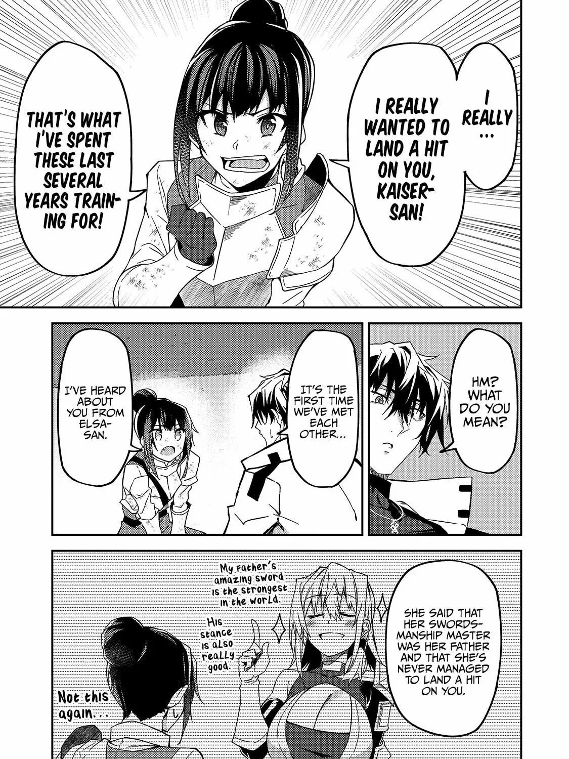My Daughters, S-Rank Adventurers, Have a Severe Obsession With Their Father Chapter 11 page 35