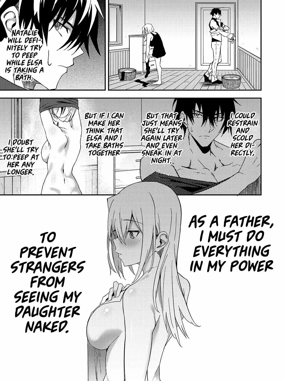 My Daughters, S-Rank Adventurers, Have a Severe Obsession With Their Father Chapter 11 page 63