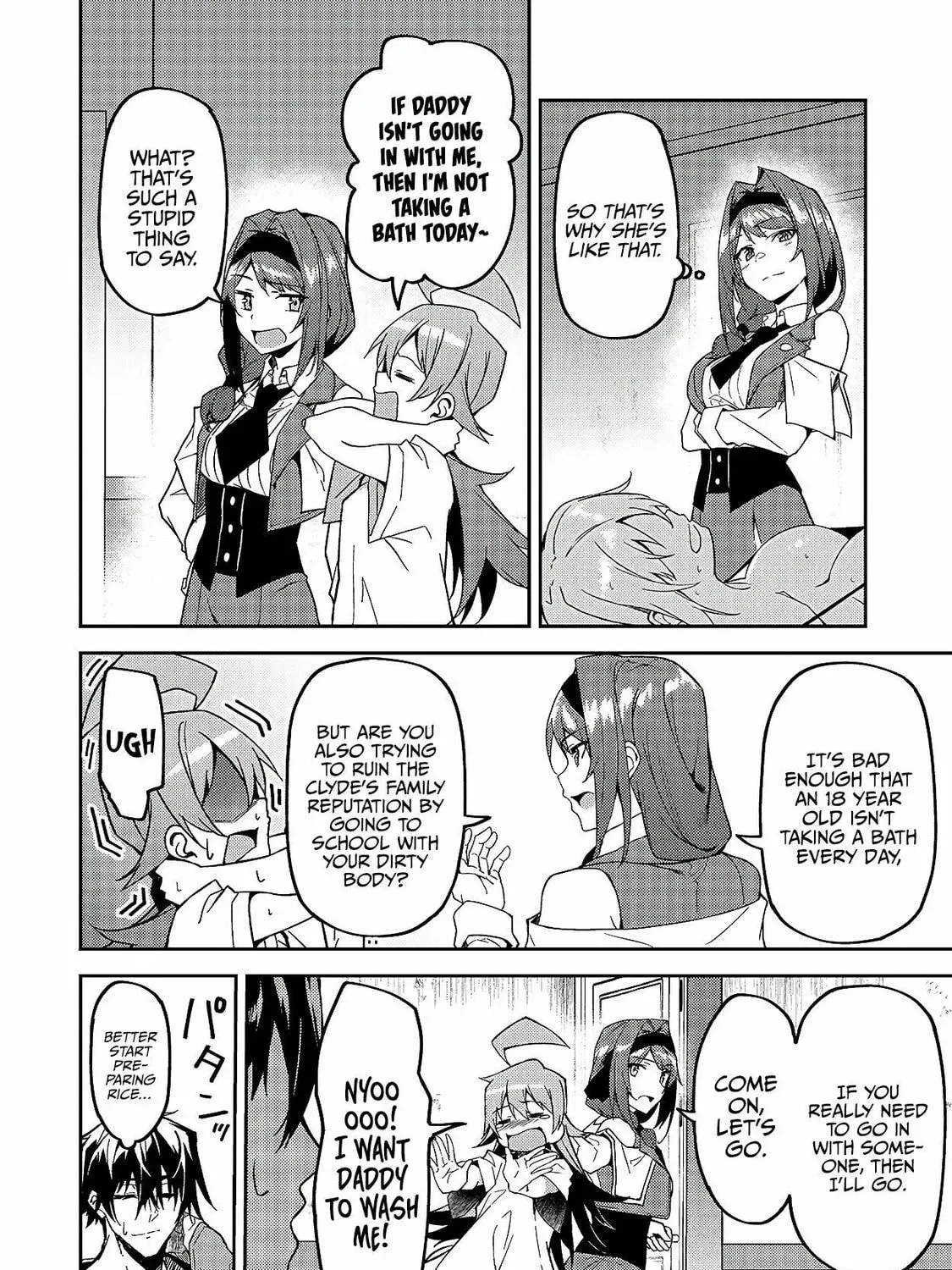 My Daughters, S-Rank Adventurers, Have a Severe Obsession With Their Father Chapter 12 page 9