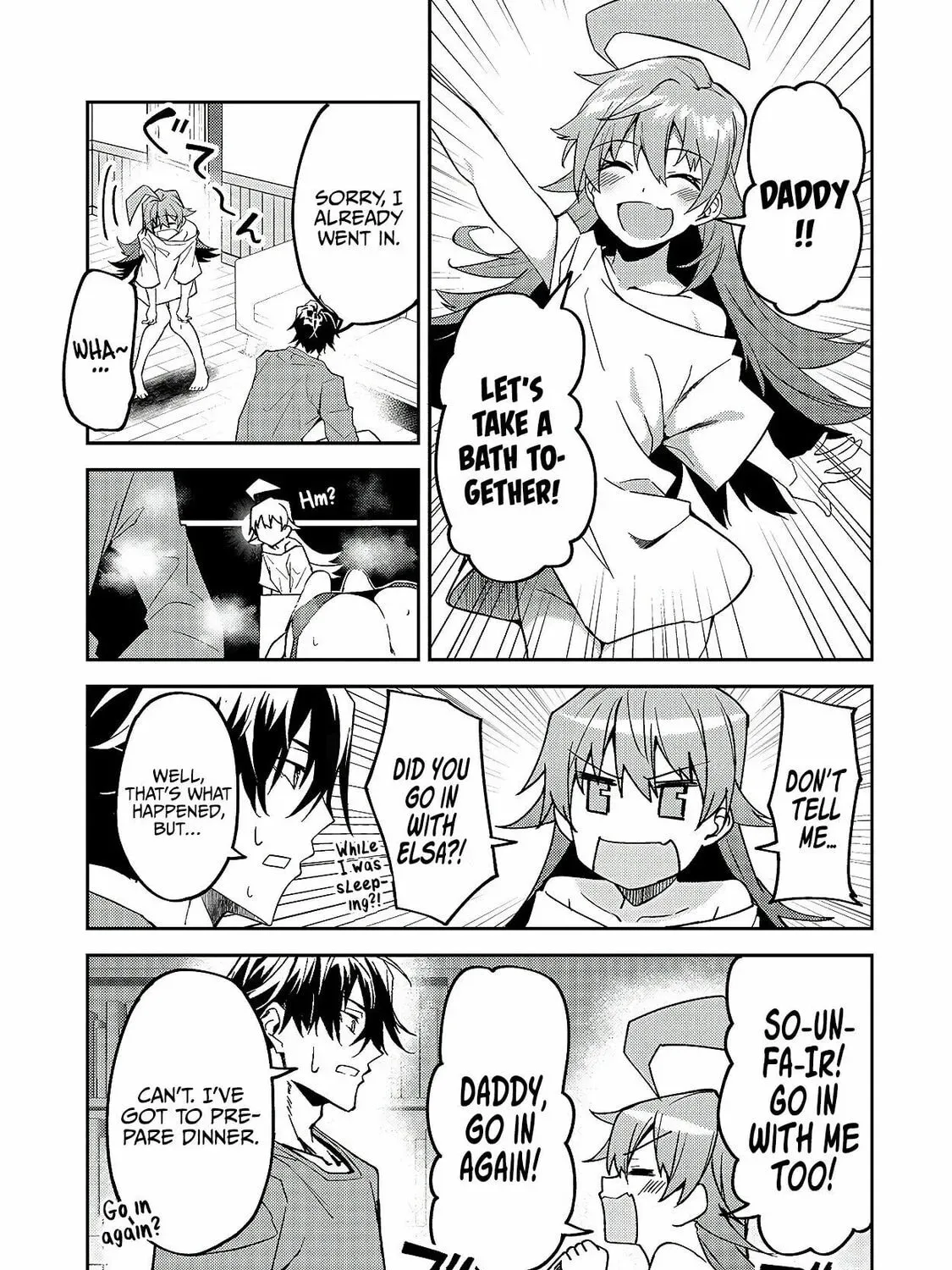 My Daughters, S-Rank Adventurers, Have a Severe Obsession With Their Father Chapter 12 page 7