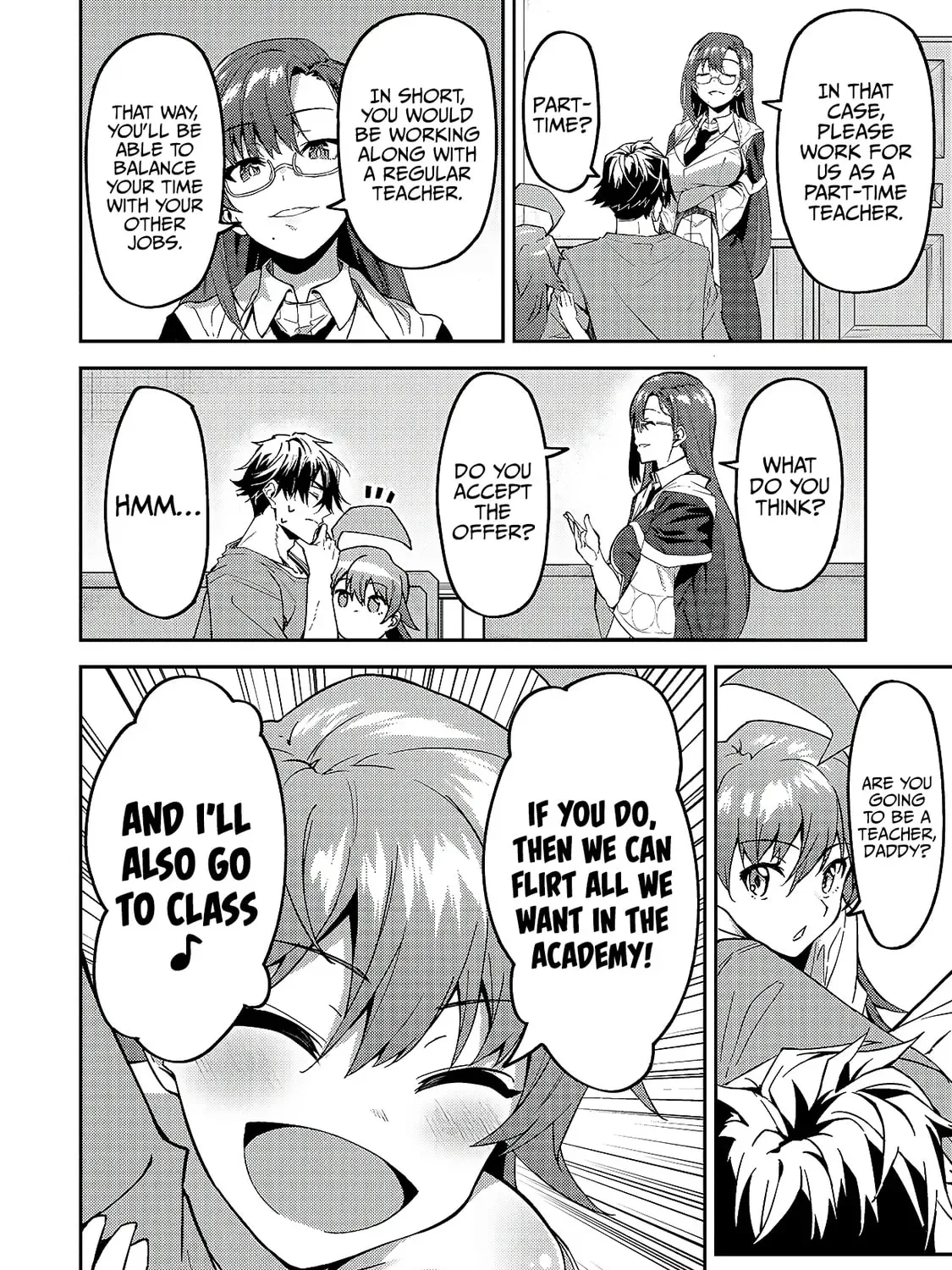 My Daughters, S-Rank Adventurers, Have a Severe Obsession With Their Father Chapter 13 page 41