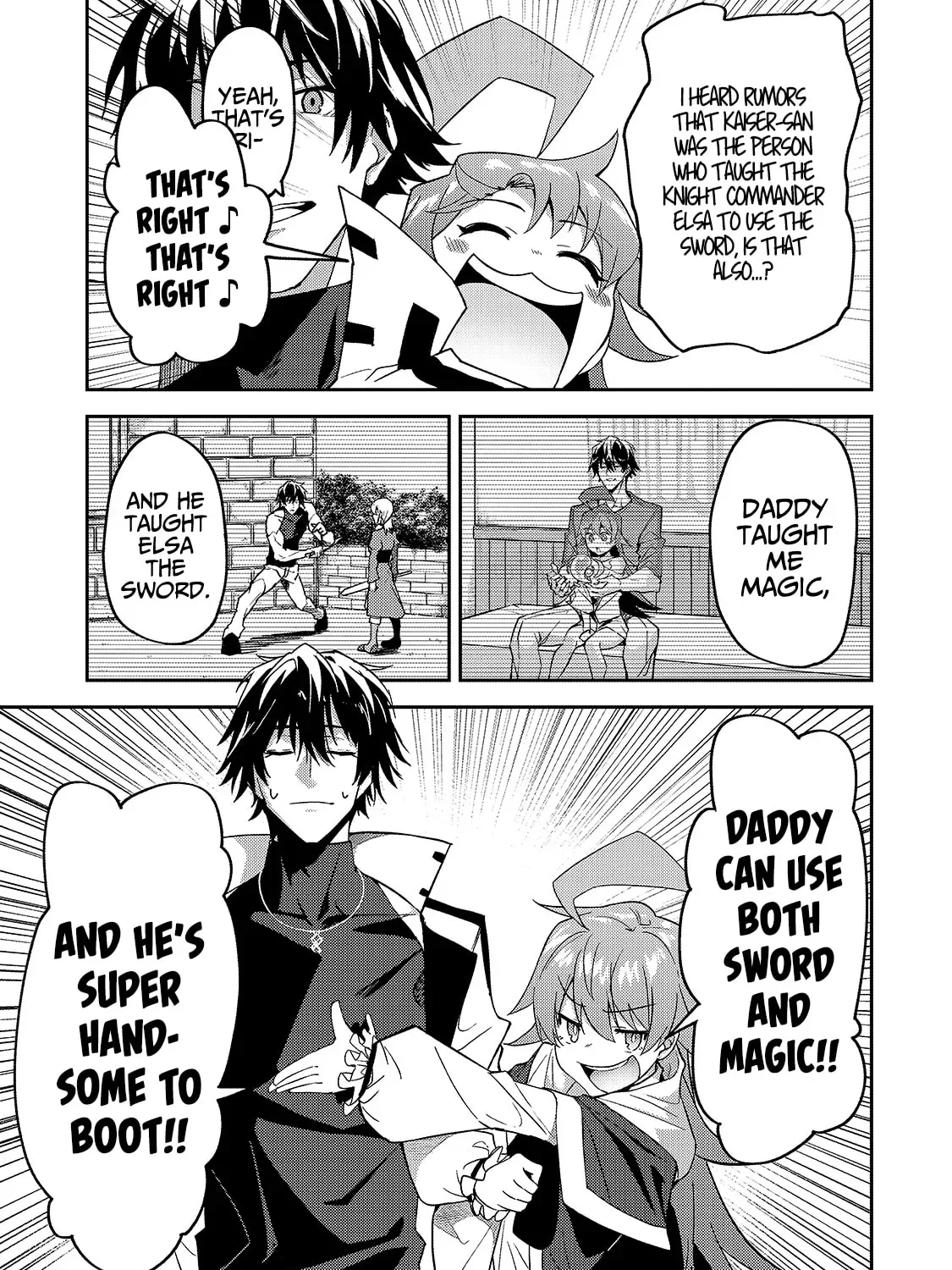 My Daughters, S-Rank Adventurers, Have a Severe Obsession With Their Father Chapter 14 page 17