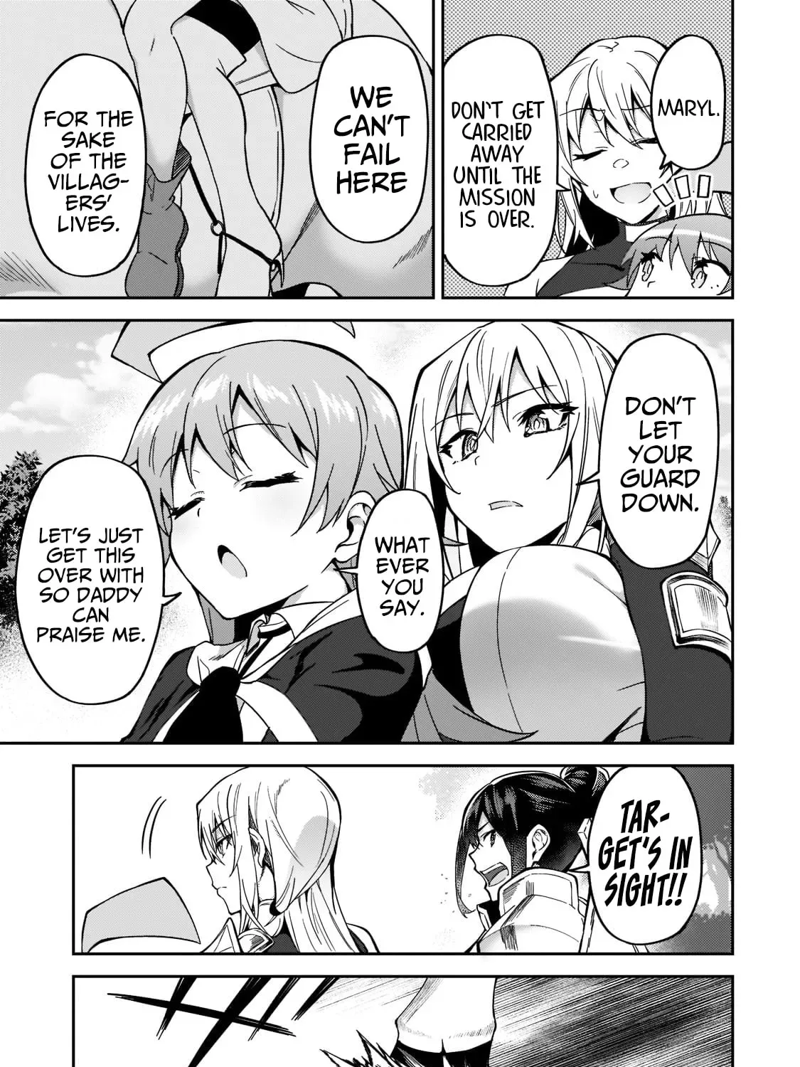 My Daughters, S-Rank Adventurers, Have a Severe Obsession With Their Father Chapter 17 page 23