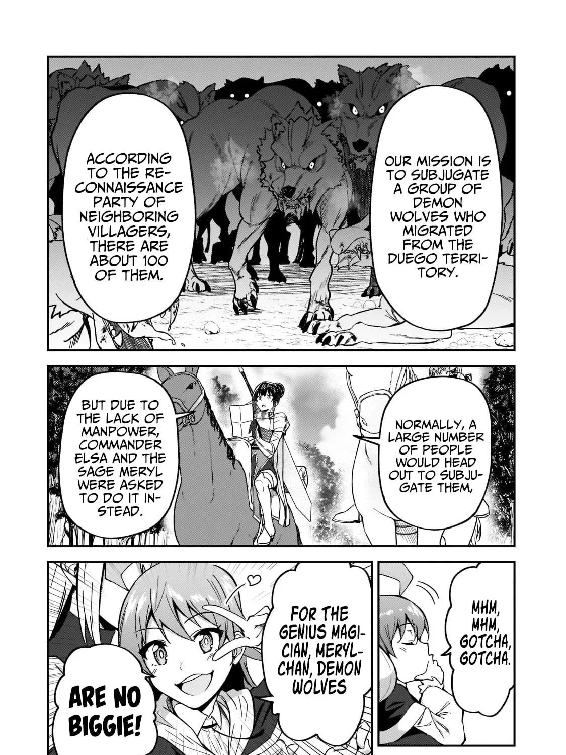 My Daughters, S-Rank Adventurers, Have a Severe Obsession With Their Father Chapter 17 page 21