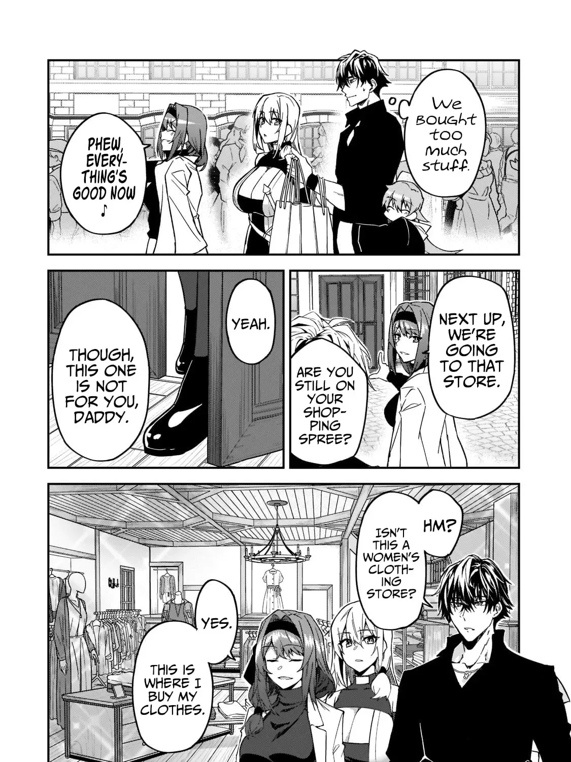 My Daughters, S-Rank Adventurers, Have a Severe Obsession With Their Father Chapter 21 page 17