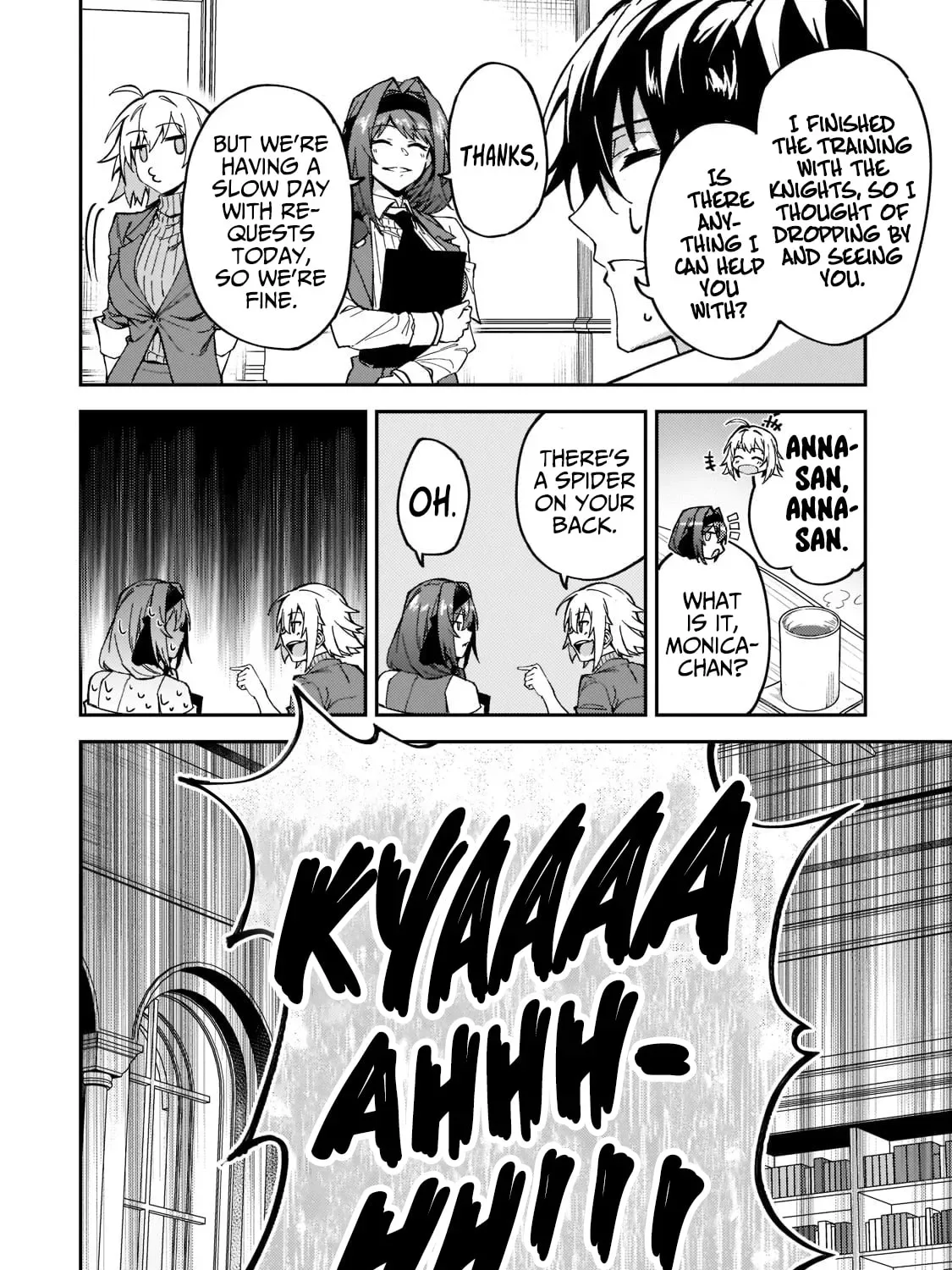 My Daughters, S-Rank Adventurers, Have a Severe Obsession With Their Father Chapter 22 page 33