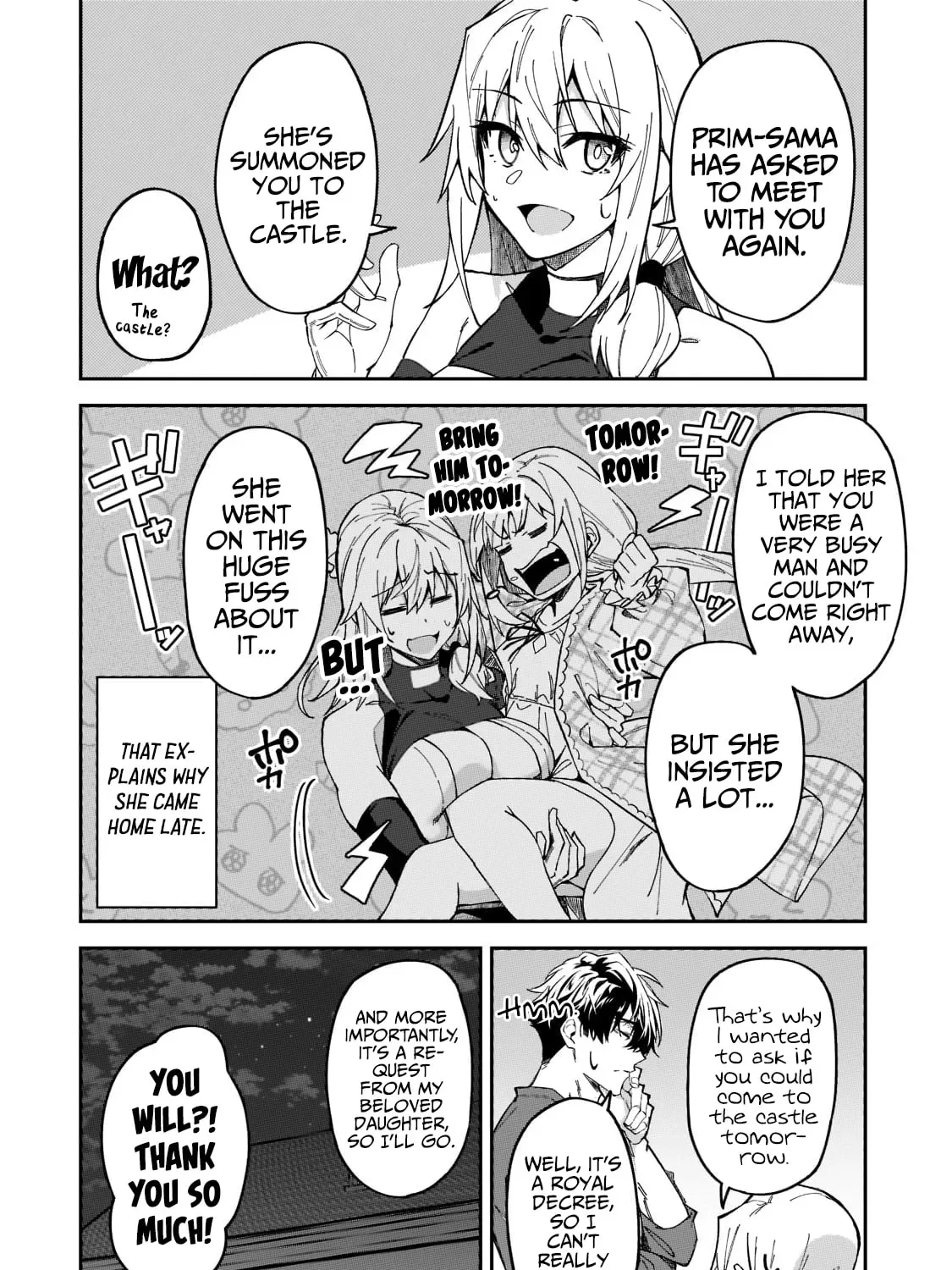 My Daughters, S-Rank Adventurers, Have a Severe Obsession With Their Father Chapter 23 page 13