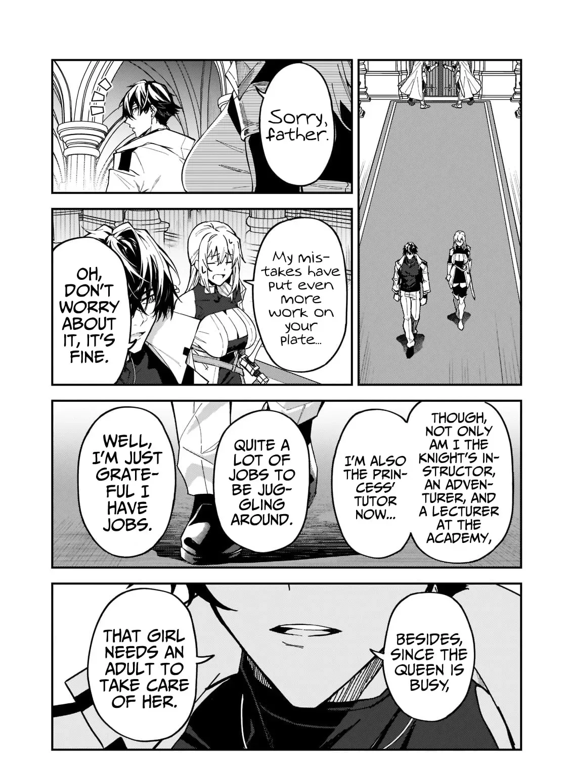 My Daughters, S-Rank Adventurers, Have a Severe Obsession With Their Father Chapter 23 page 37