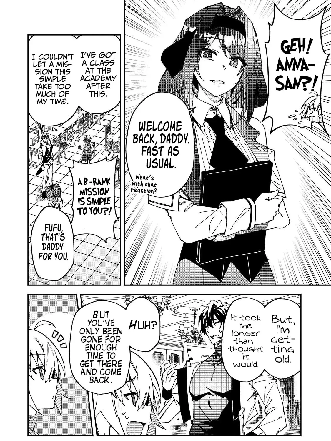 My Daughters, S-Rank Adventurers, Have a Severe Obsession With Their Father Chapter 27 page 13
