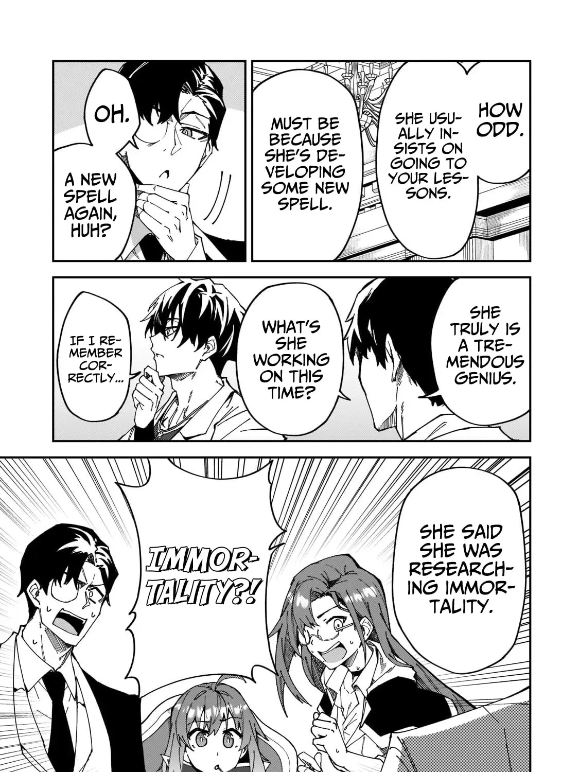 My Daughters, S-Rank Adventurers, Have a Severe Obsession With Their Father Chapter 27 page 35