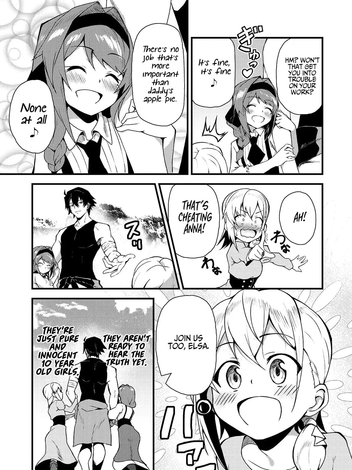 My Daughters, S-Rank Adventurers, Have a Severe Obsession With Their Father Chapter 3 page 50