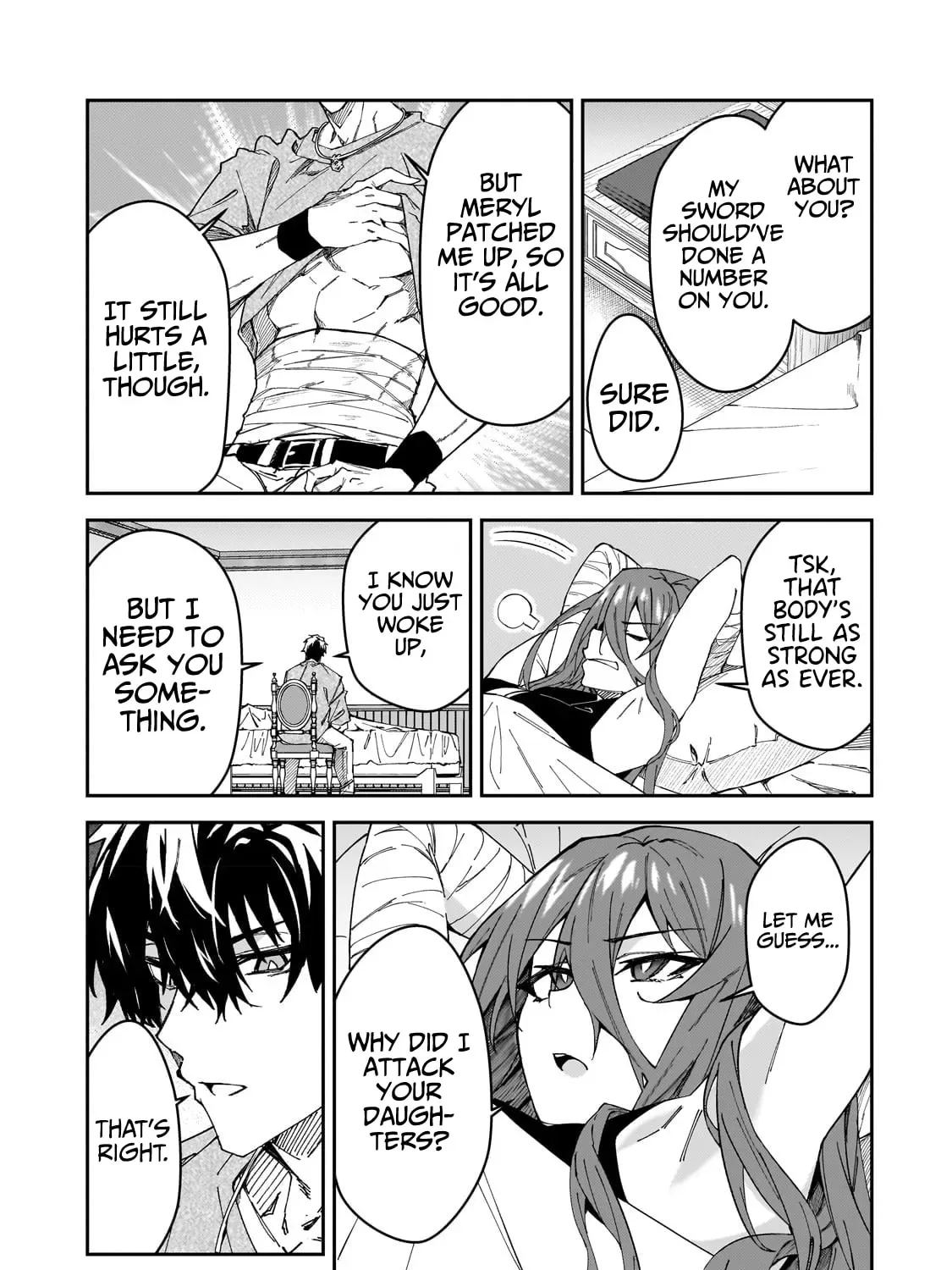 My Daughters, S-Rank Adventurers, Have a Severe Obsession With Their Father Chapter 30 page 37