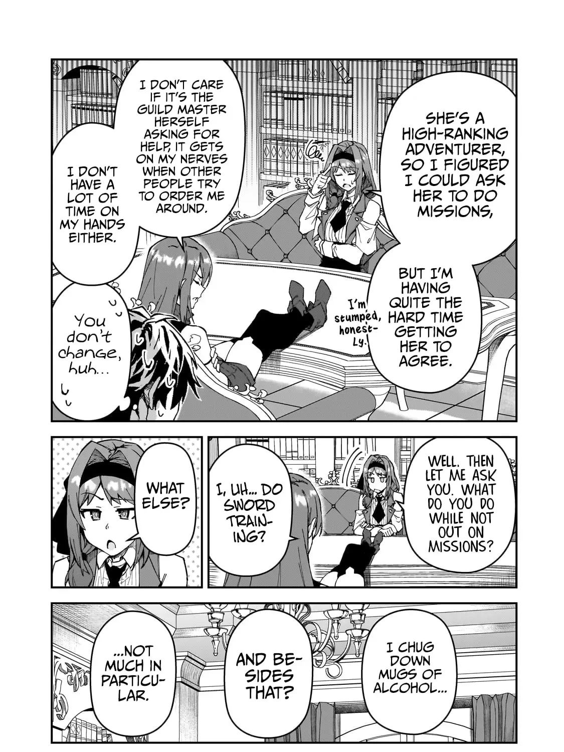 My Daughters, S-Rank Adventurers, Have a Severe Obsession With Their Father Chapter 32 page 11