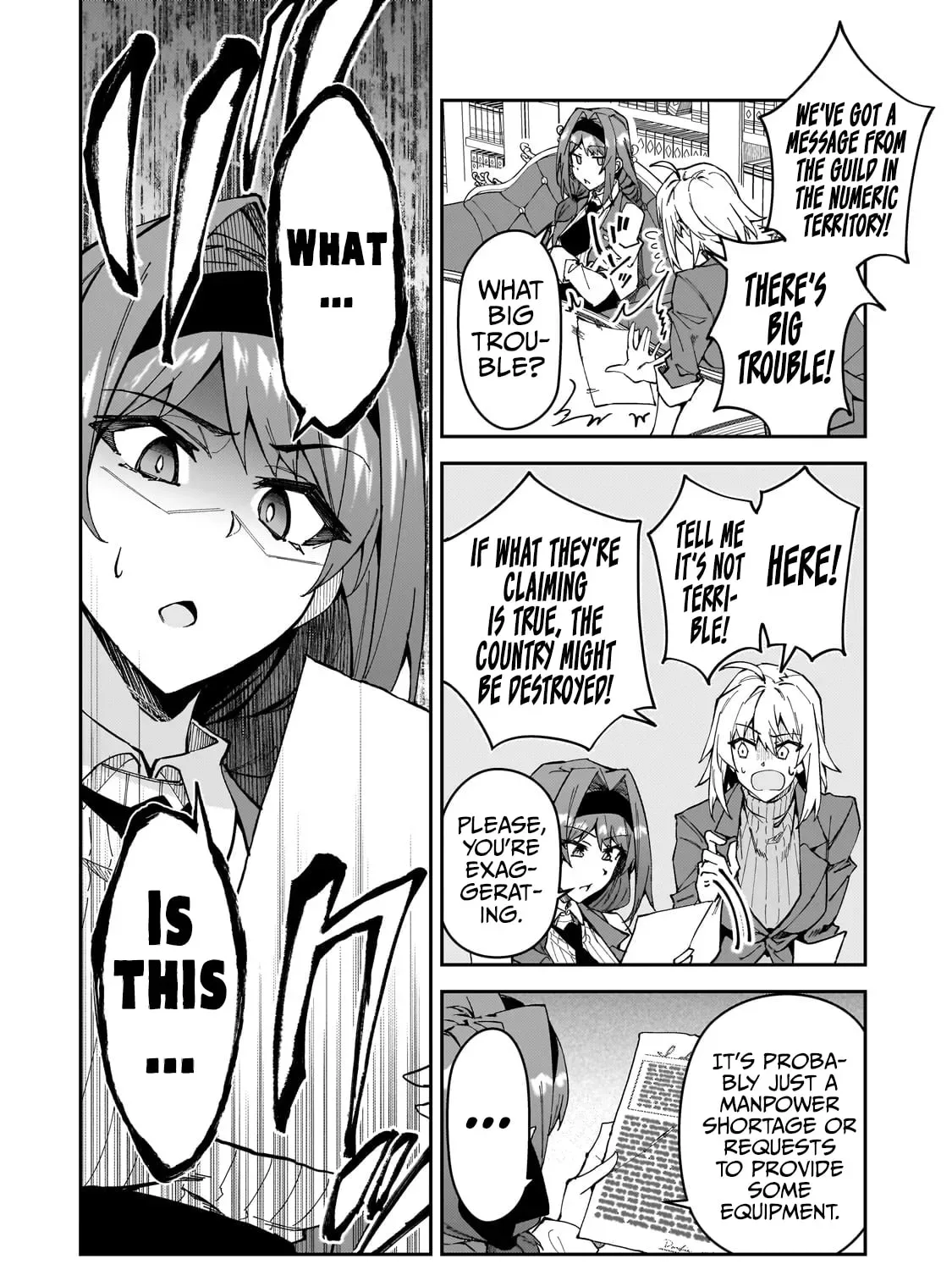 My Daughters, S-Rank Adventurers, Have a Severe Obsession With Their Father Chapter 32 page 21