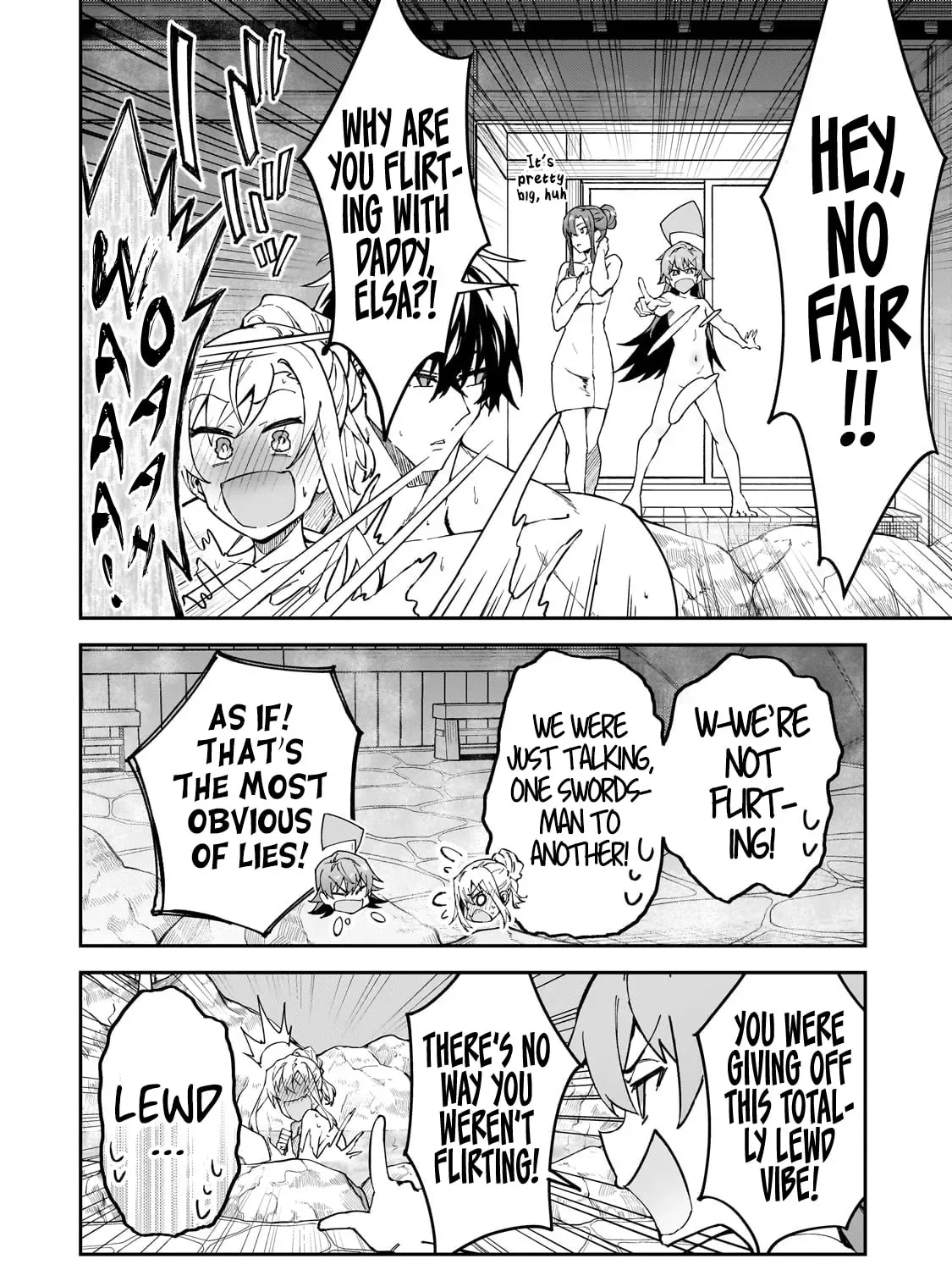 My Daughters, S-Rank Adventurers, Have a Severe Obsession With Their Father Chapter 34 page 47