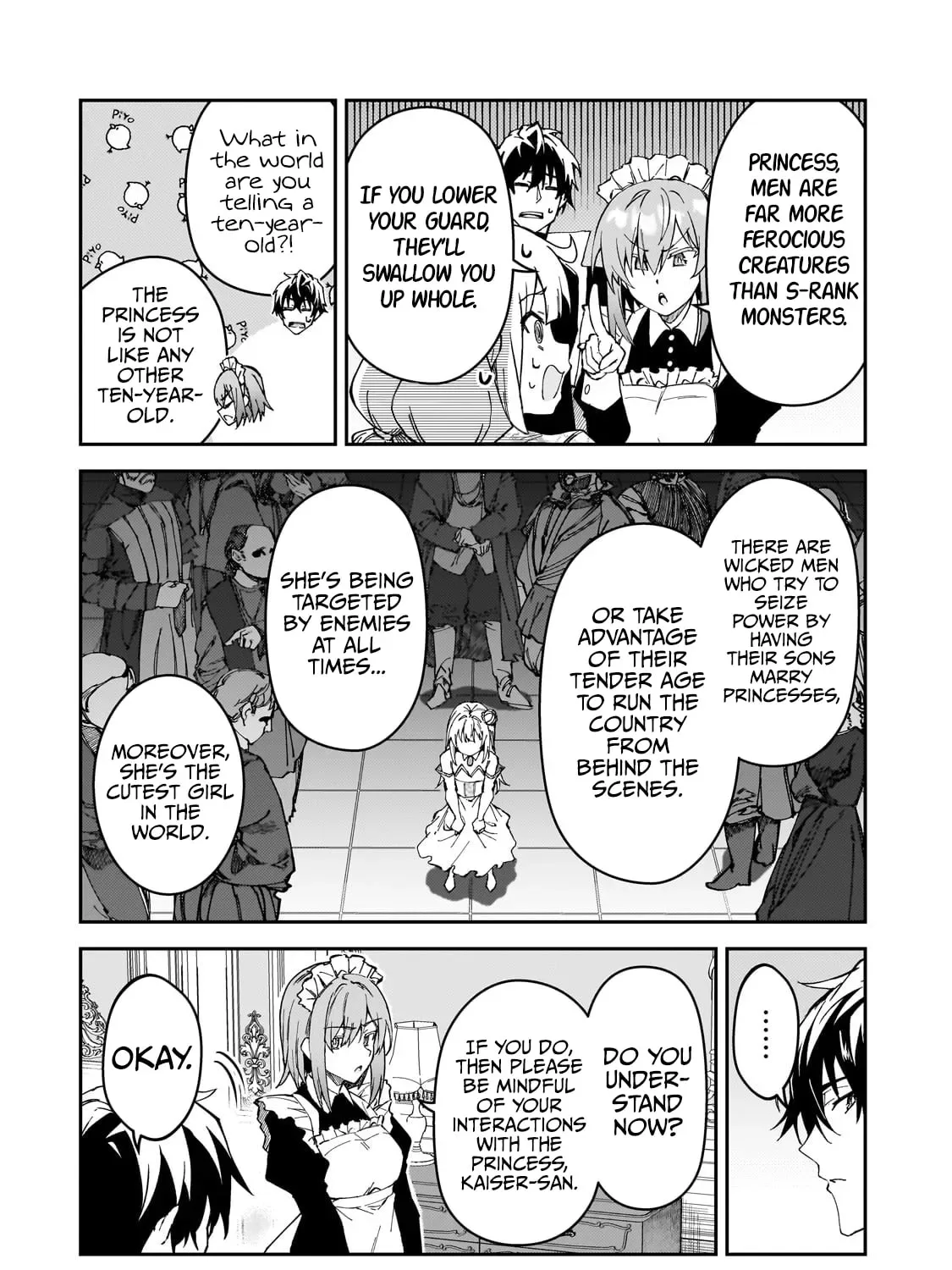 My Daughters, S-Rank Adventurers, Have a Severe Obsession With Their Father Chapter 36 page 21