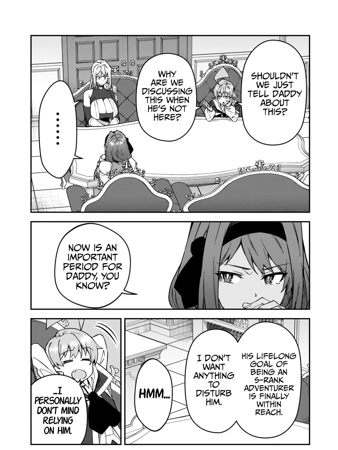 My Daughters, S-Rank Adventurers, Have a Severe Obsession With Their Father Chapter 36 page 35