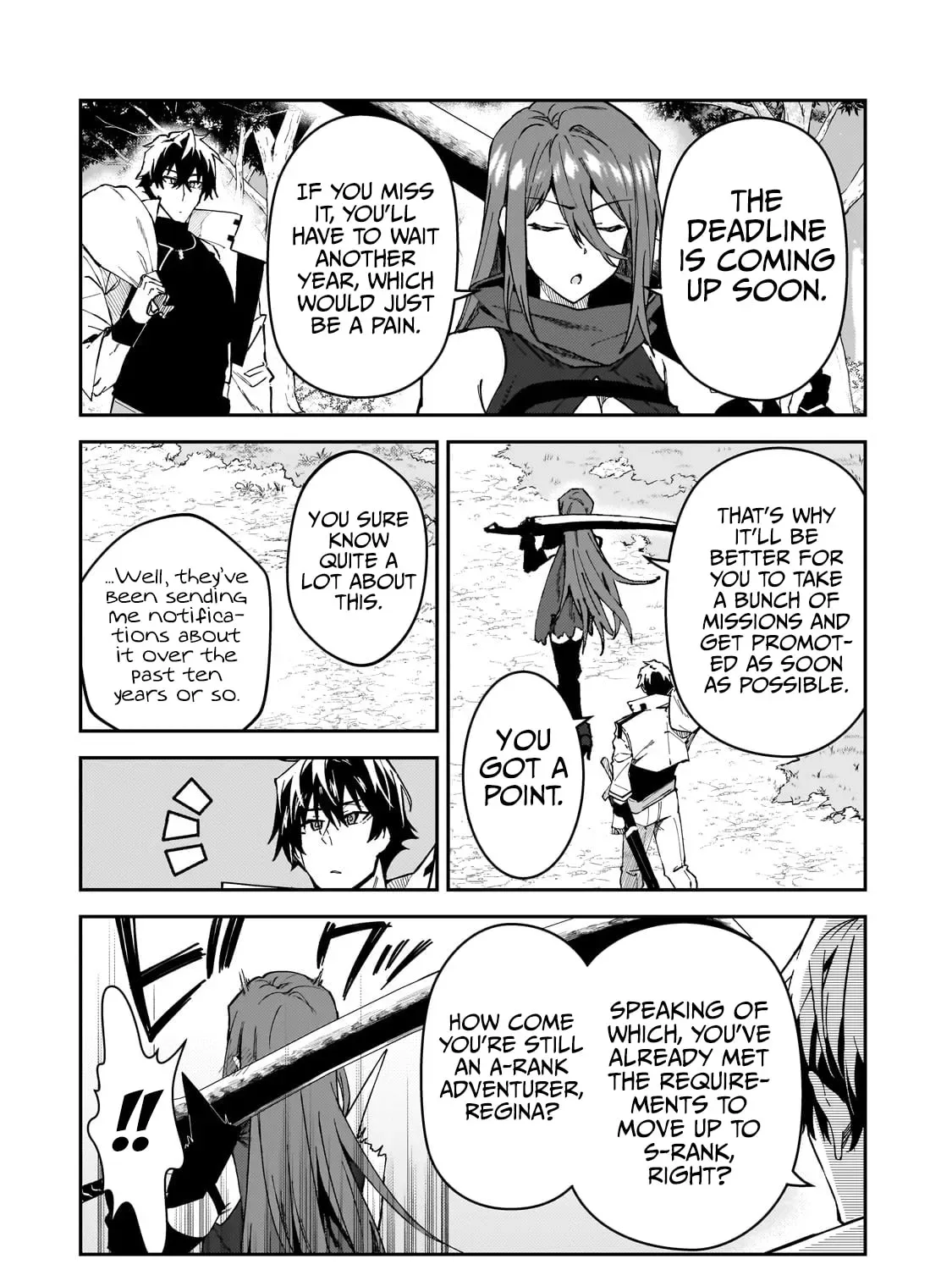 My Daughters, S-Rank Adventurers, Have a Severe Obsession With Their Father Chapter 36 page 45