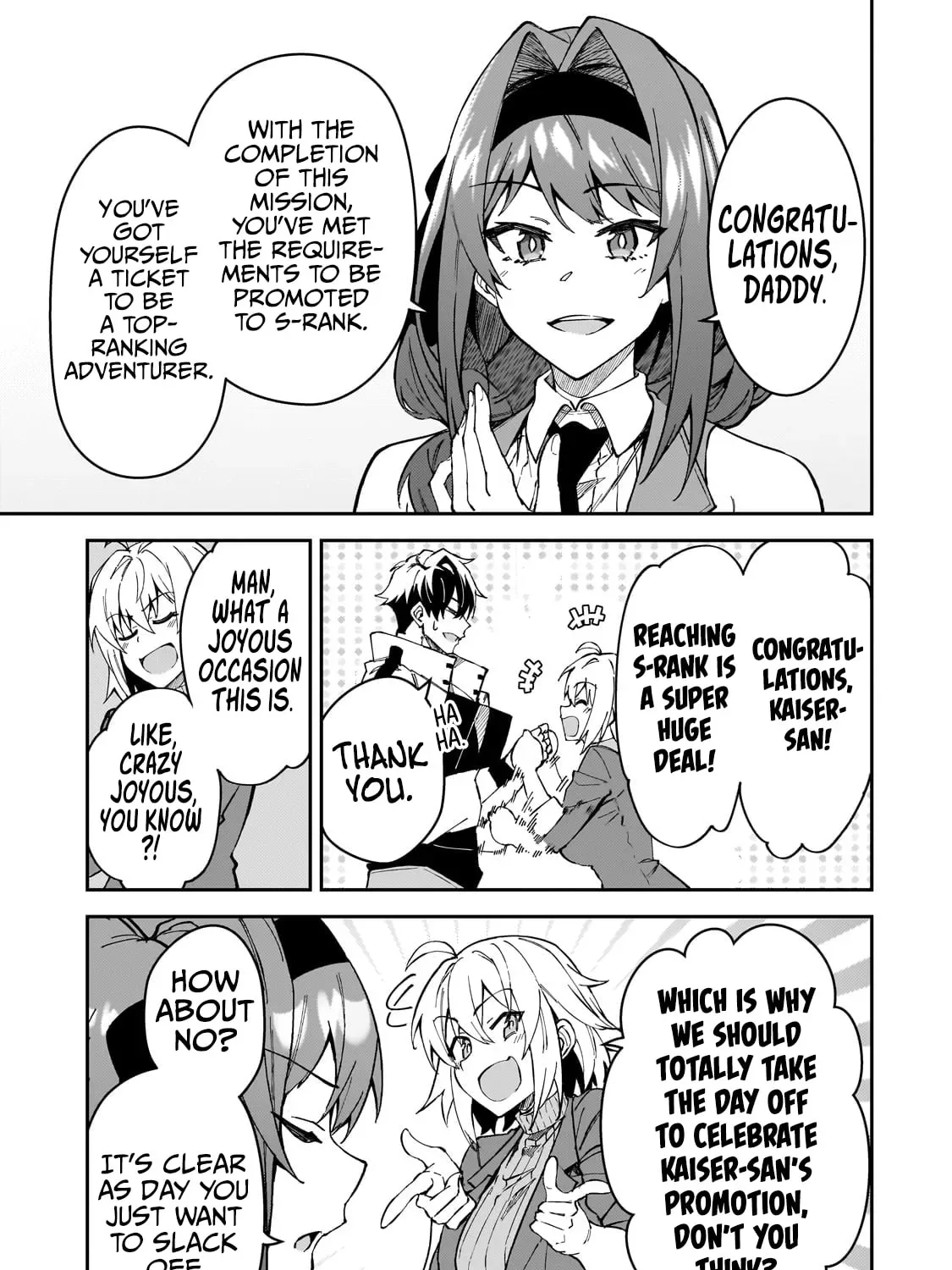 My Daughters, S-Rank Adventurers, Have a Severe Obsession With Their Father Chapter 37 page 11
