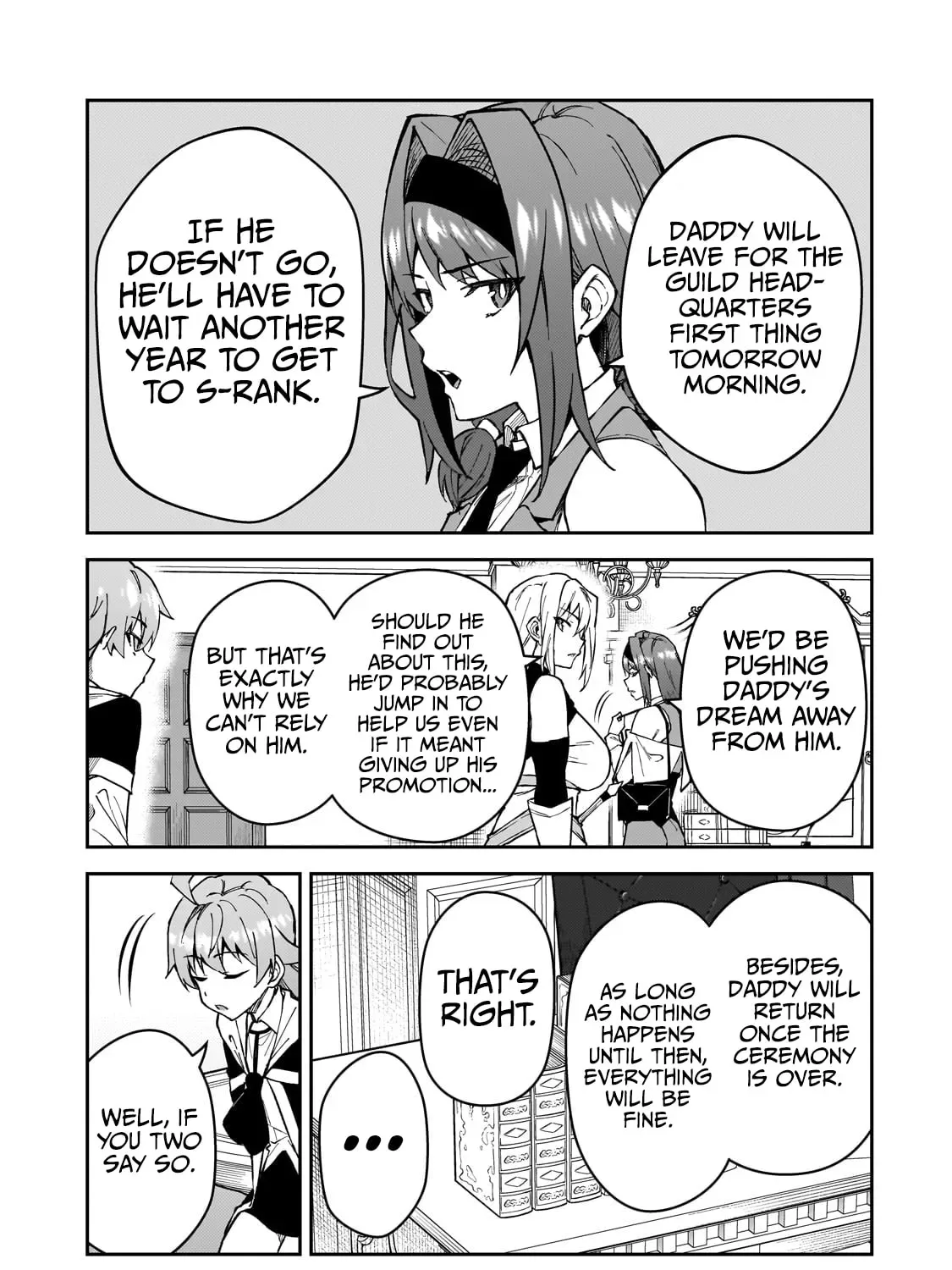 My Daughters, S-Rank Adventurers, Have a Severe Obsession With Their Father Chapter 37 page 35