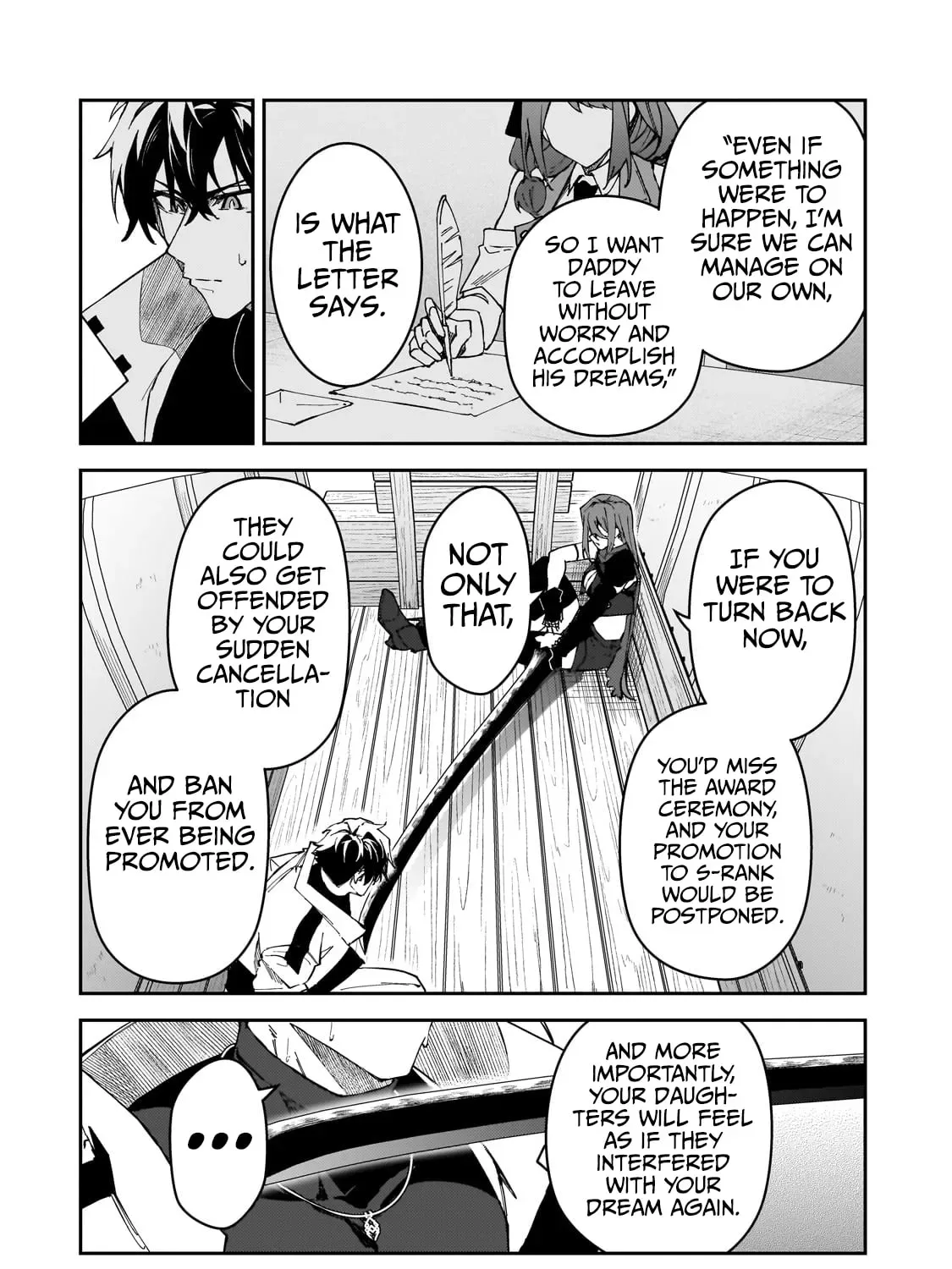 My Daughters, S-Rank Adventurers, Have a Severe Obsession With Their Father Chapter 39 page 17