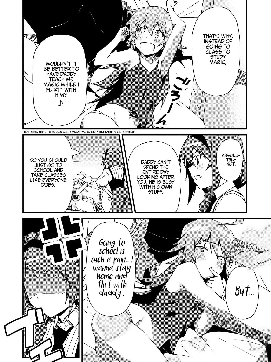 My Daughters, S-Rank Adventurers, Have a Severe Obsession With Their Father Chapter 4 page 20