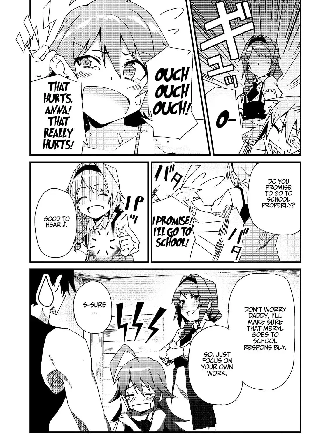 My Daughters, S-Rank Adventurers, Have a Severe Obsession With Their Father Chapter 4 page 22