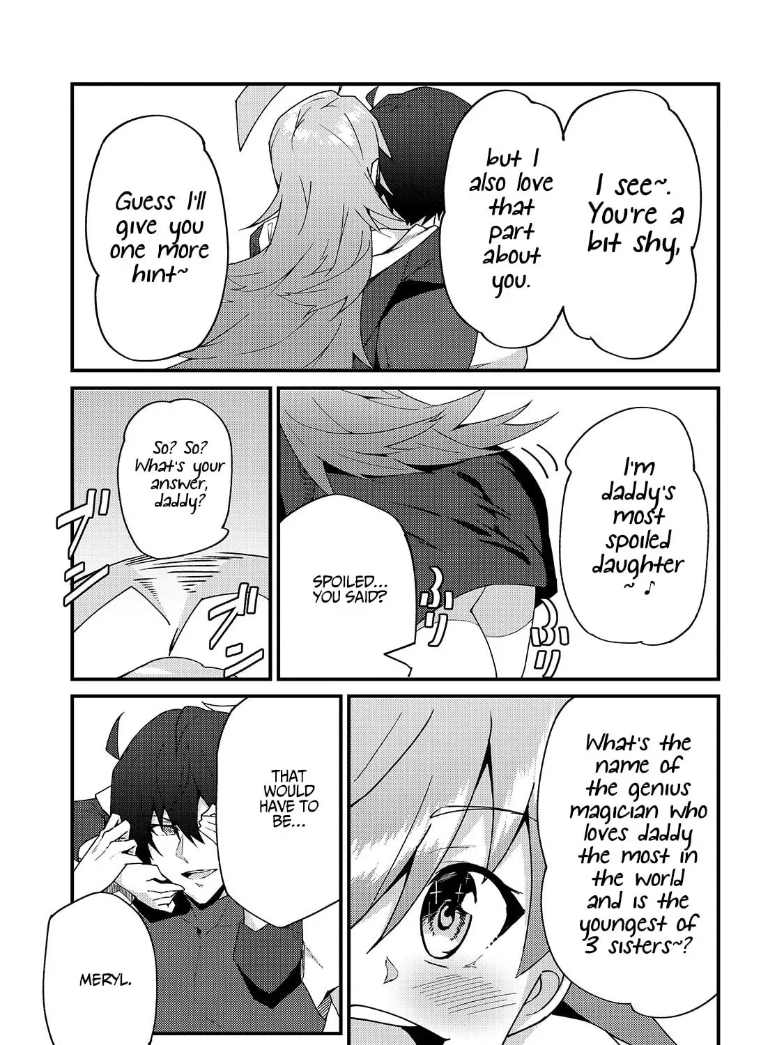 My Daughters, S-Rank Adventurers, Have a Severe Obsession With Their Father Chapter 4 page 34